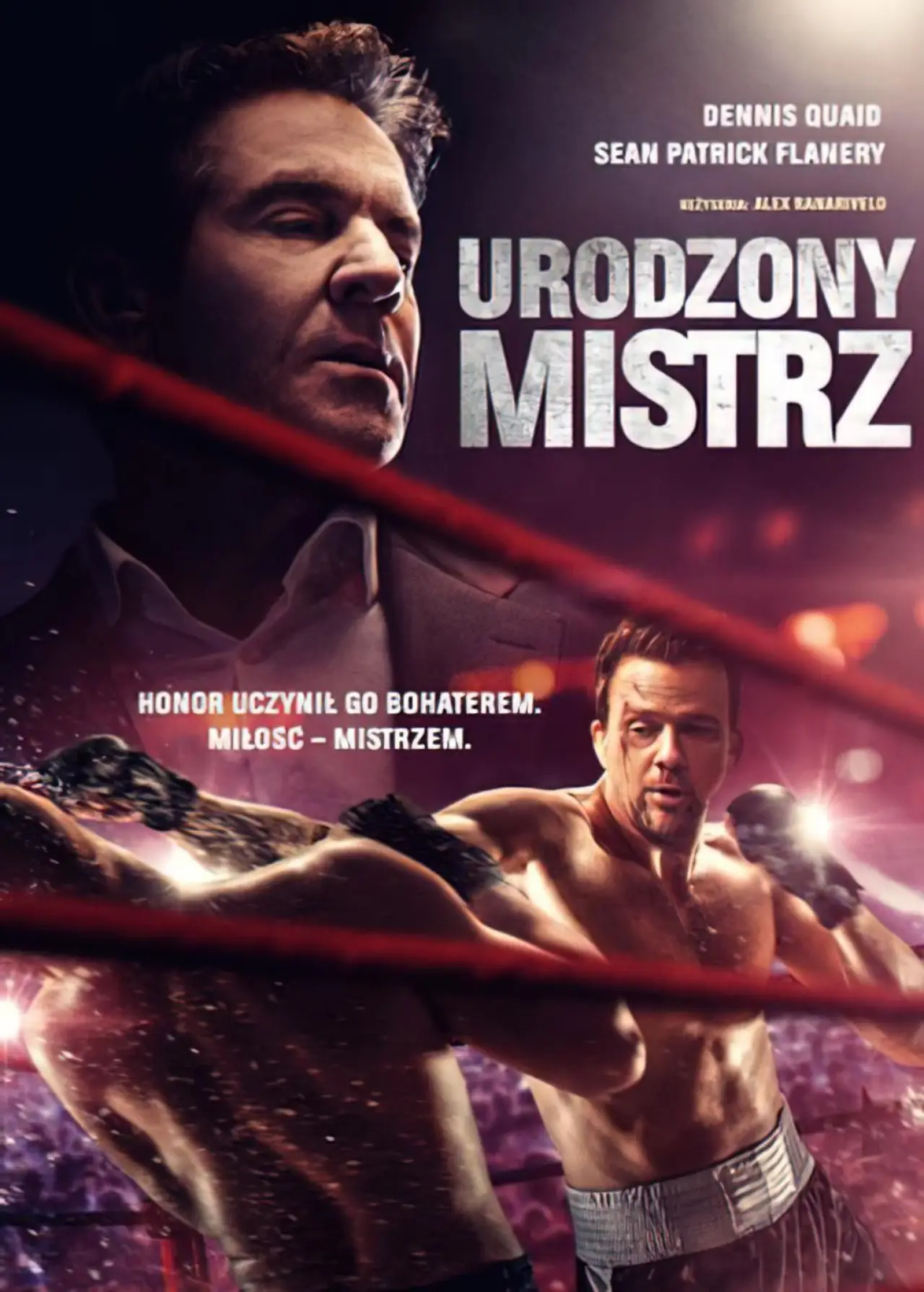 Plakat filmowy "Urodzony mistrz"