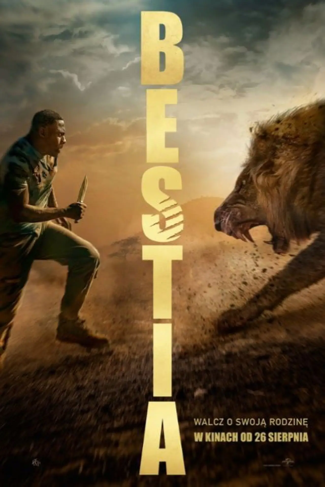 Plakat filmowy "Bestia"