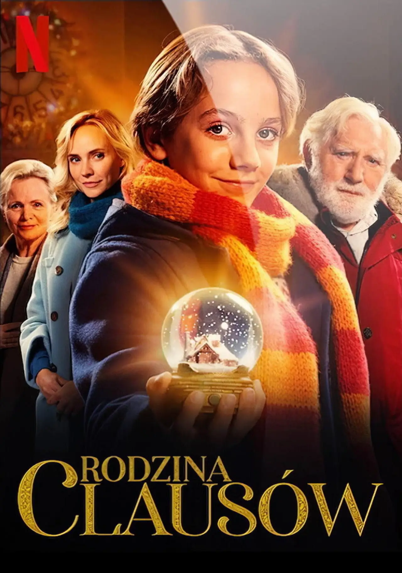 Plakat filmowy "Rodzina Clausów"