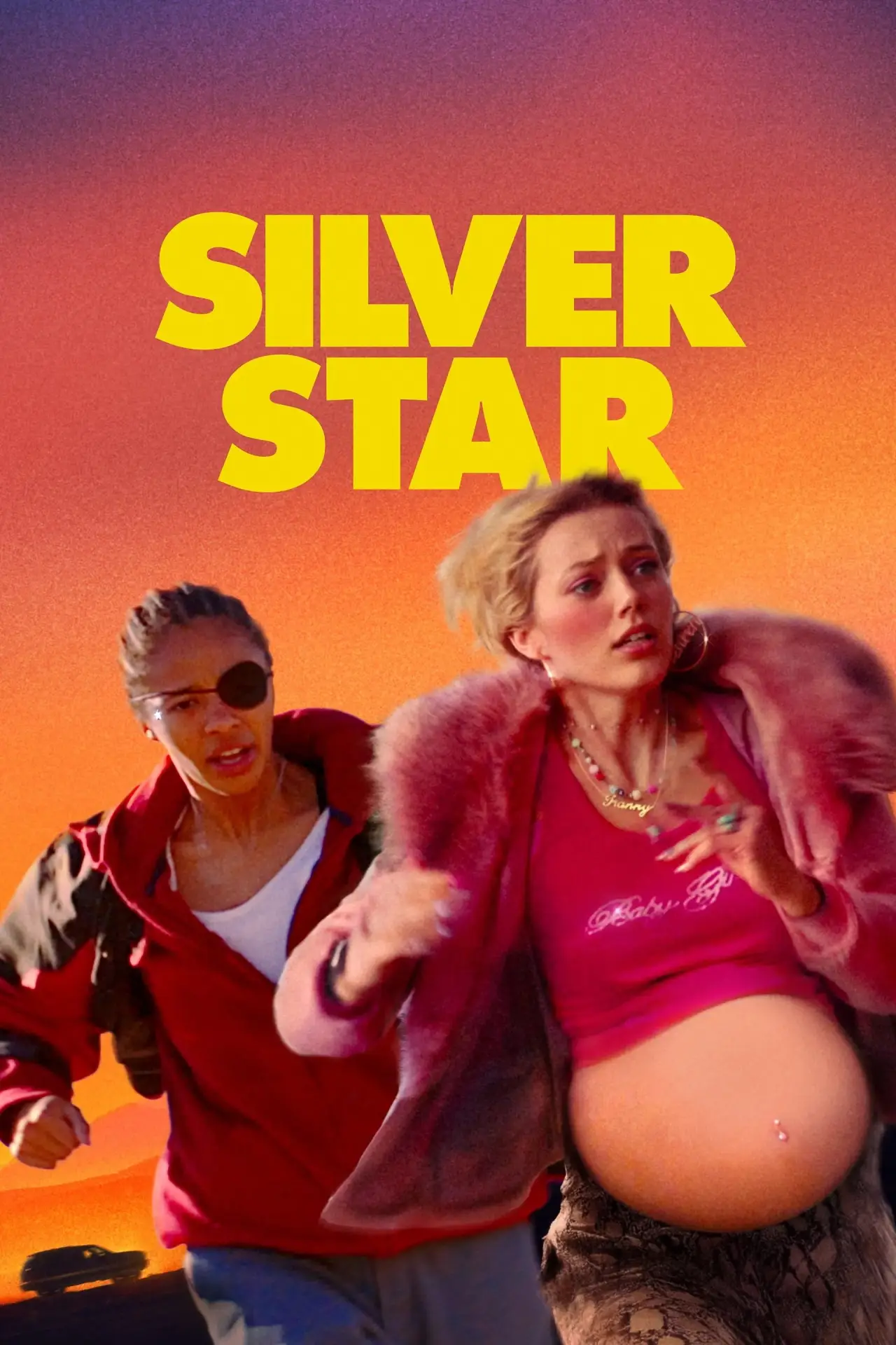 Plakat filmowy "Srebrna Gwiazda"