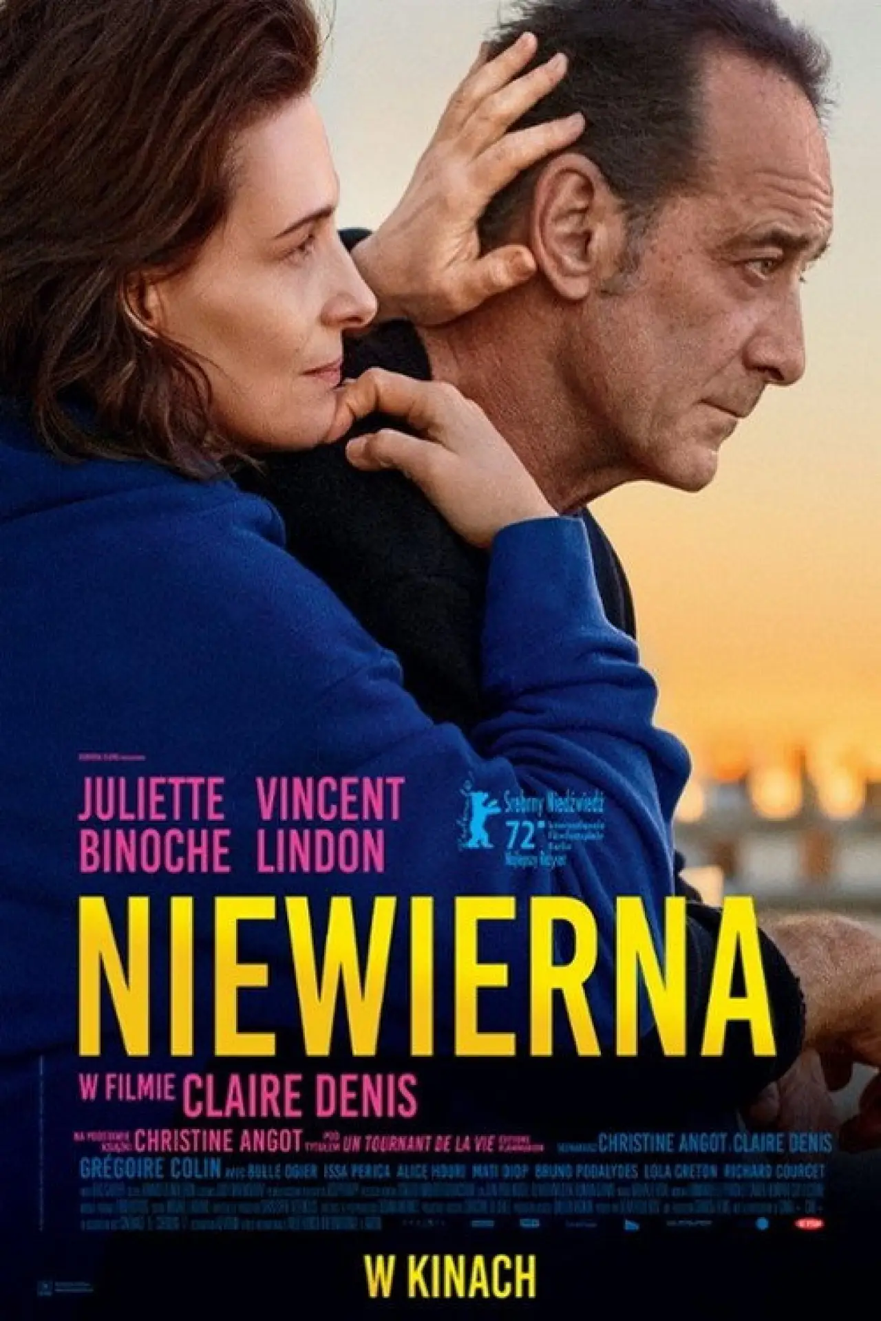 Plakat filmowy "Niewierna"
