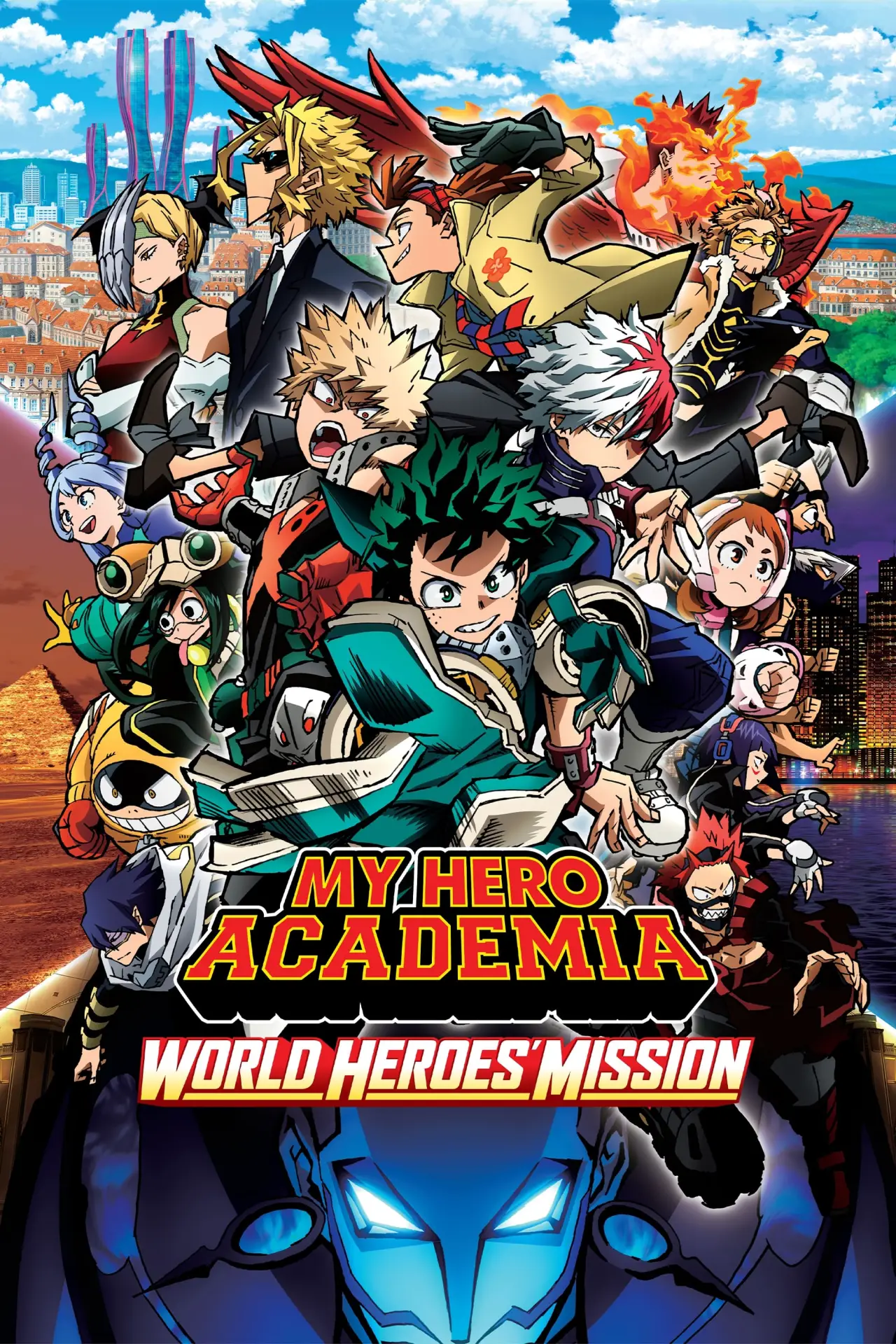 Plakat filmowy "My Hero Academia: World Heroes