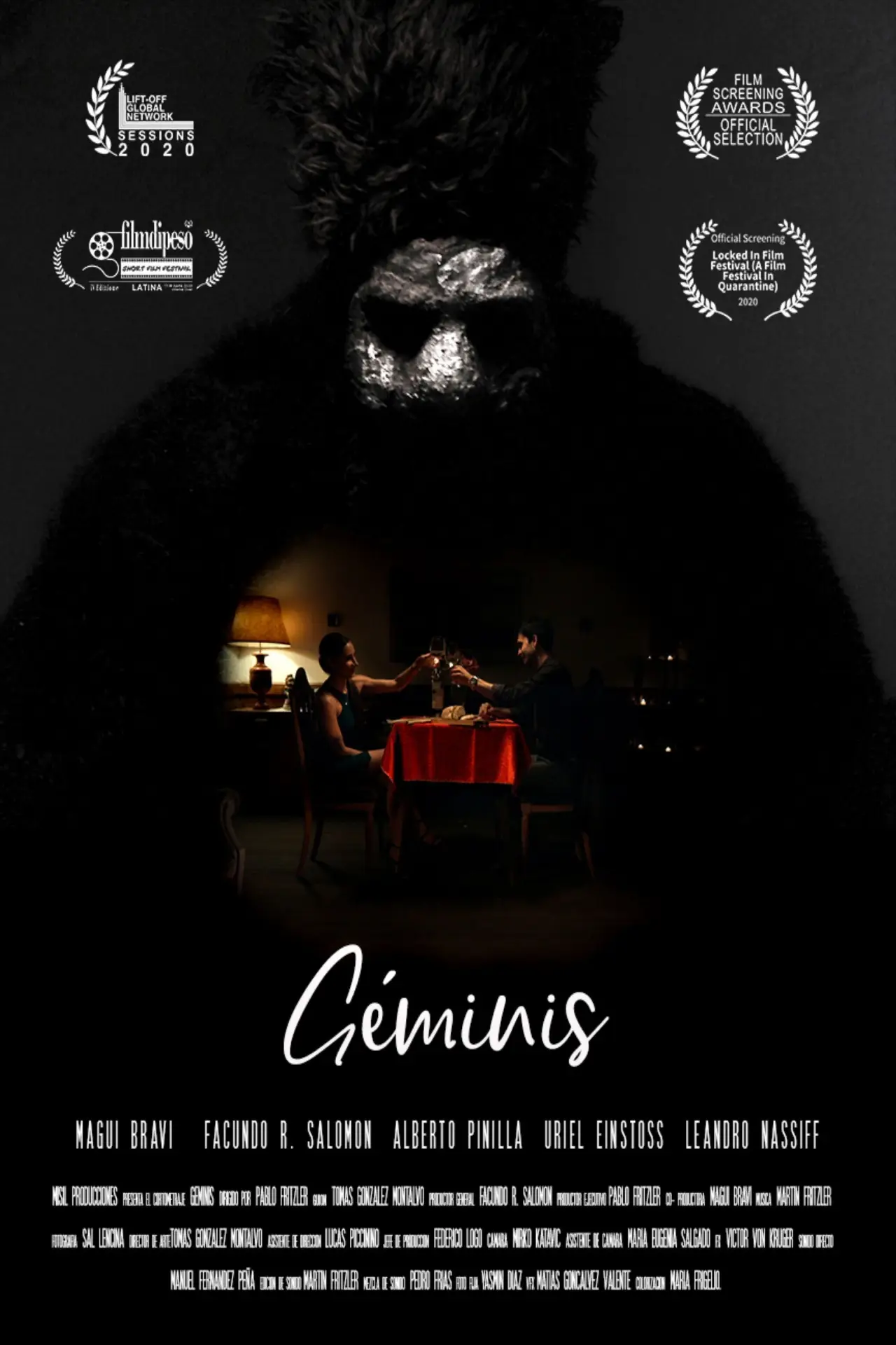 Plakat filmowy "Géminis"
