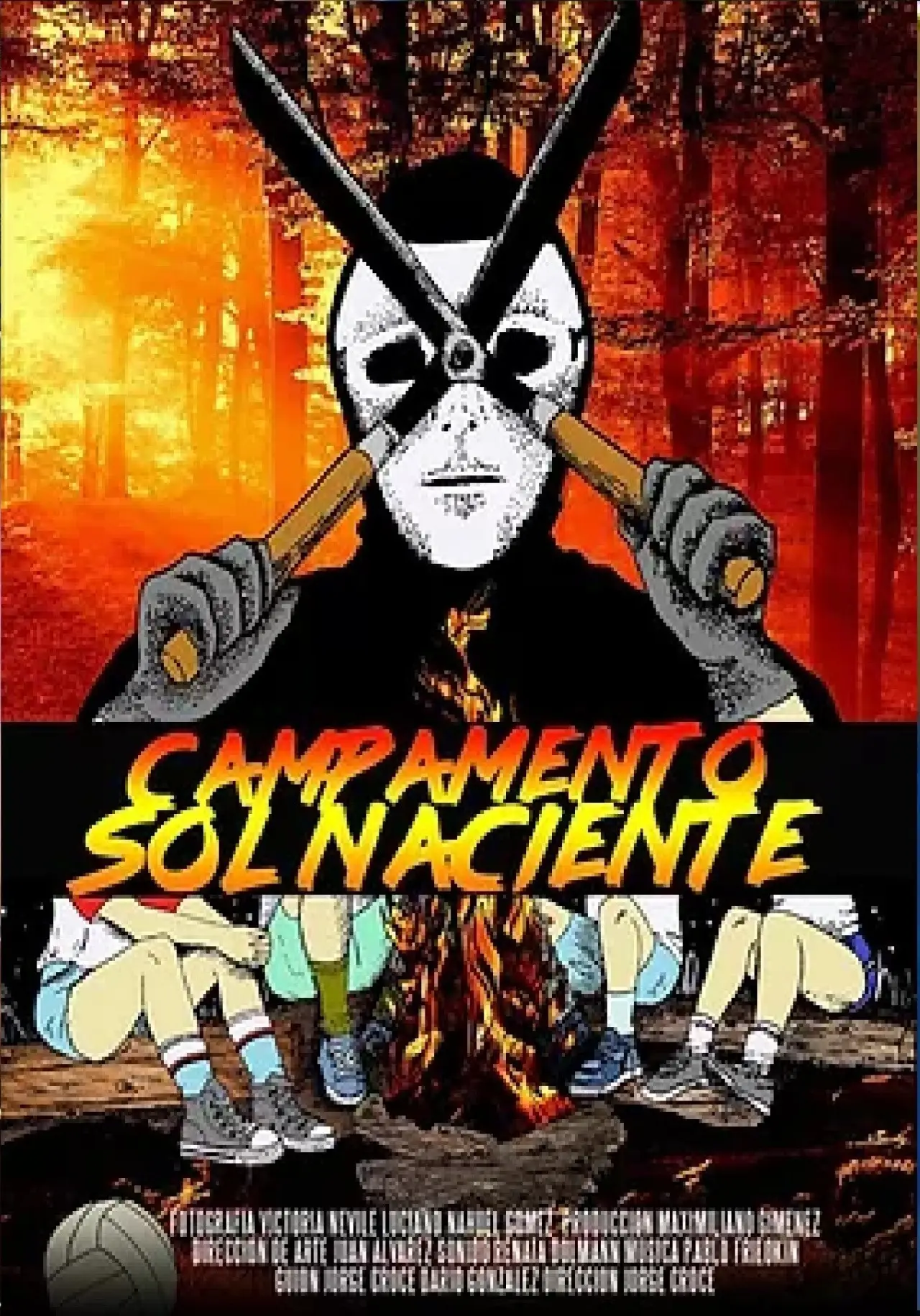 Plakat filmowy "Campamento Sol Naciente"