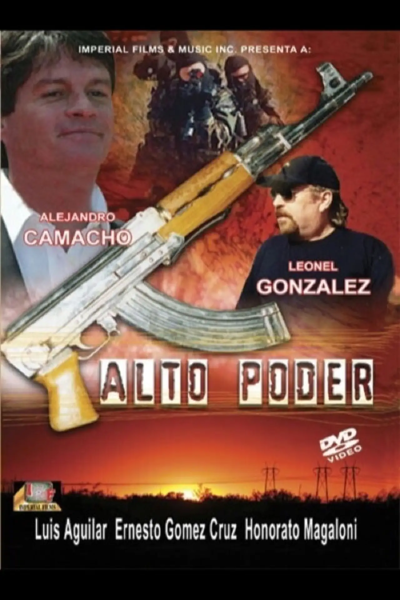 Plakat filmowy "Alto poder"