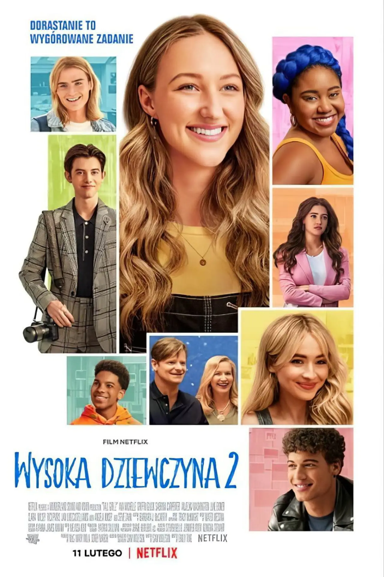 Plakat filmowy "Wysoka dziewczyna 2"