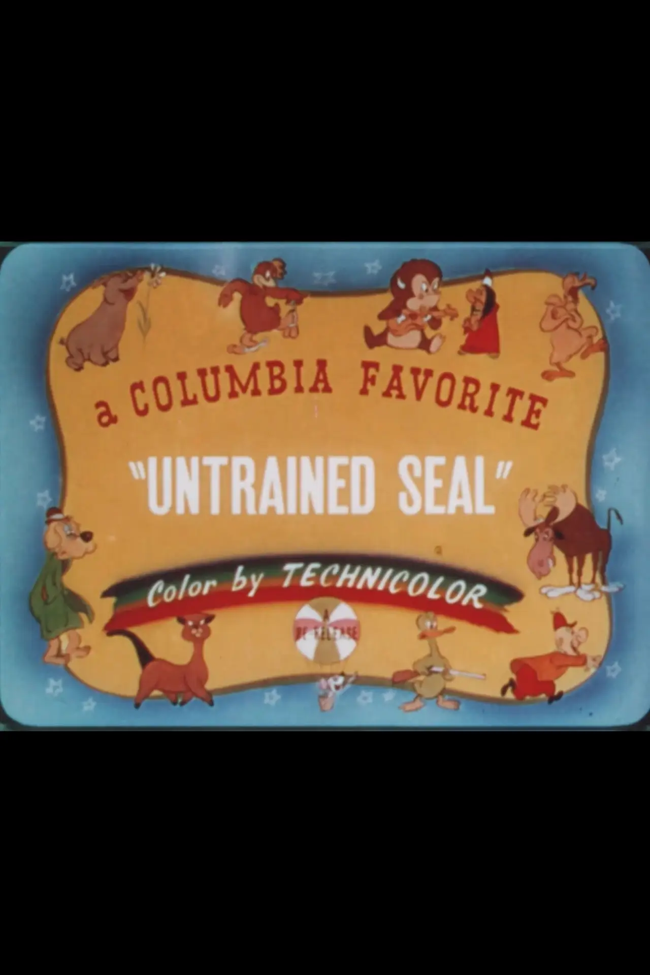 Plakat filmowy "Untrained Seal"