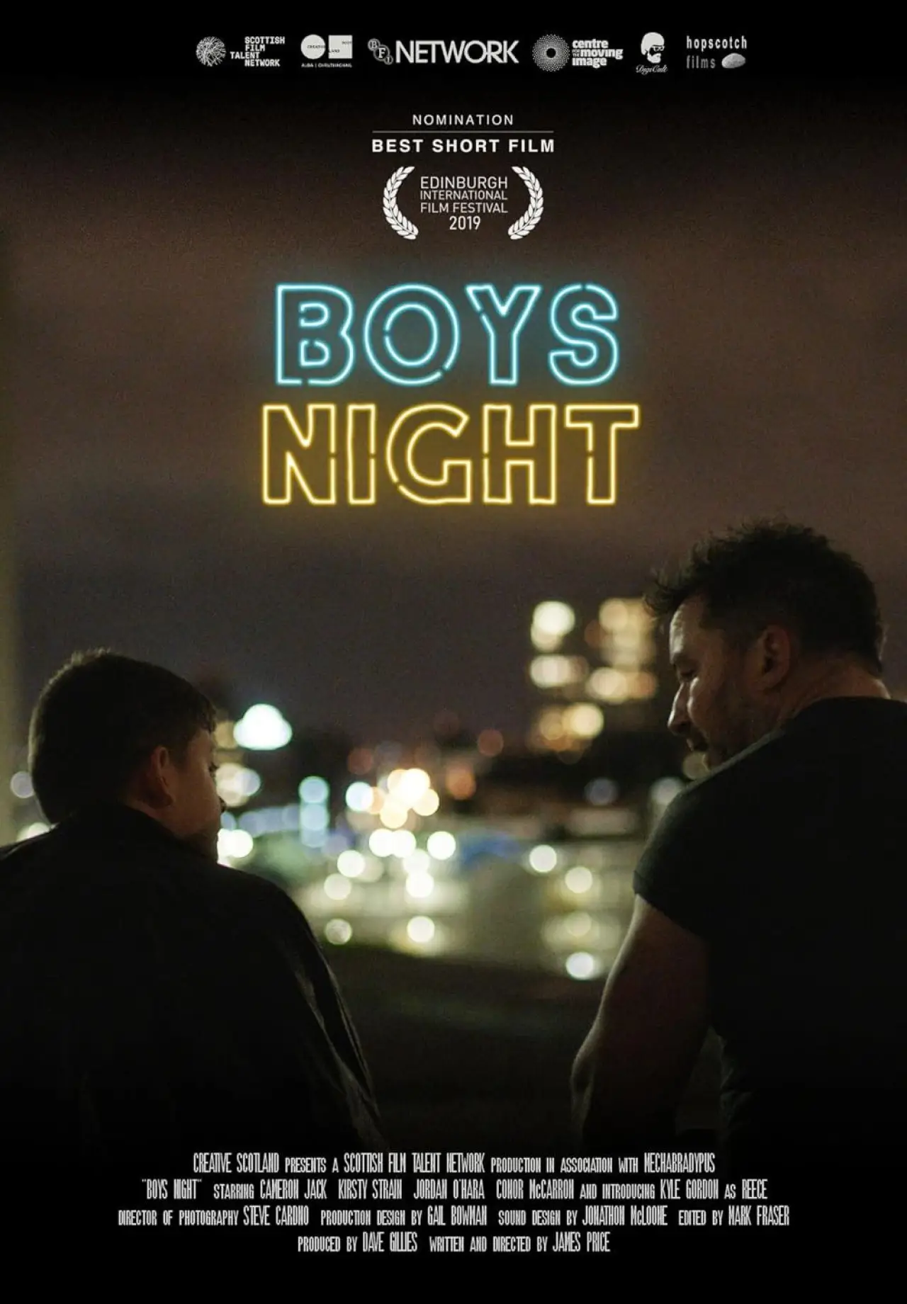 Plakat filmowy "Boys Night"