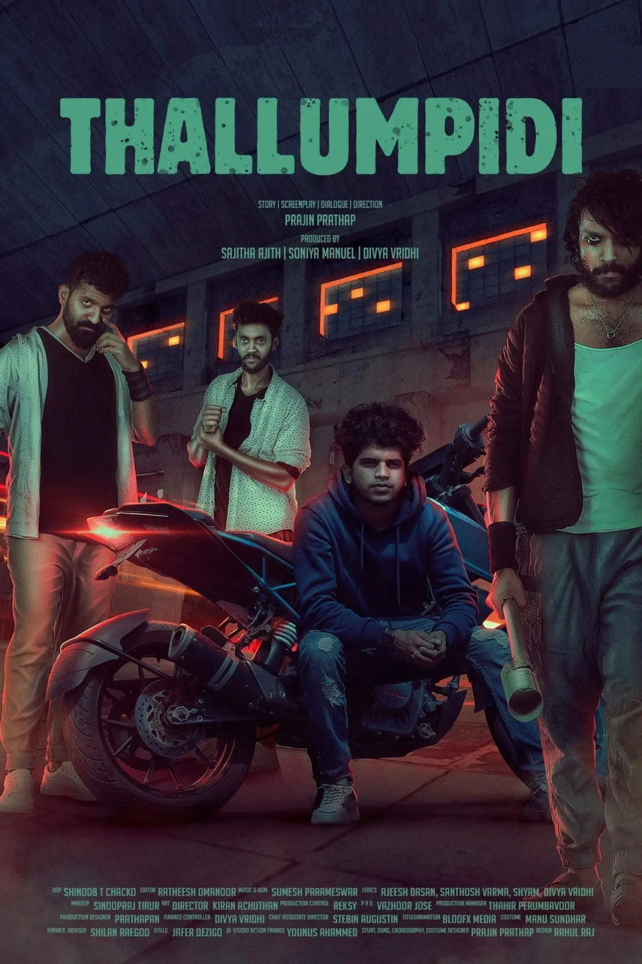 Plakat filmowy "തല്ലുമ്പിടി"