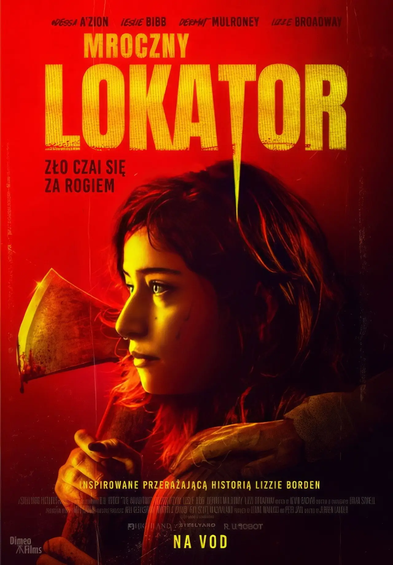 Plakat filmowy "Mroczny lokator"
