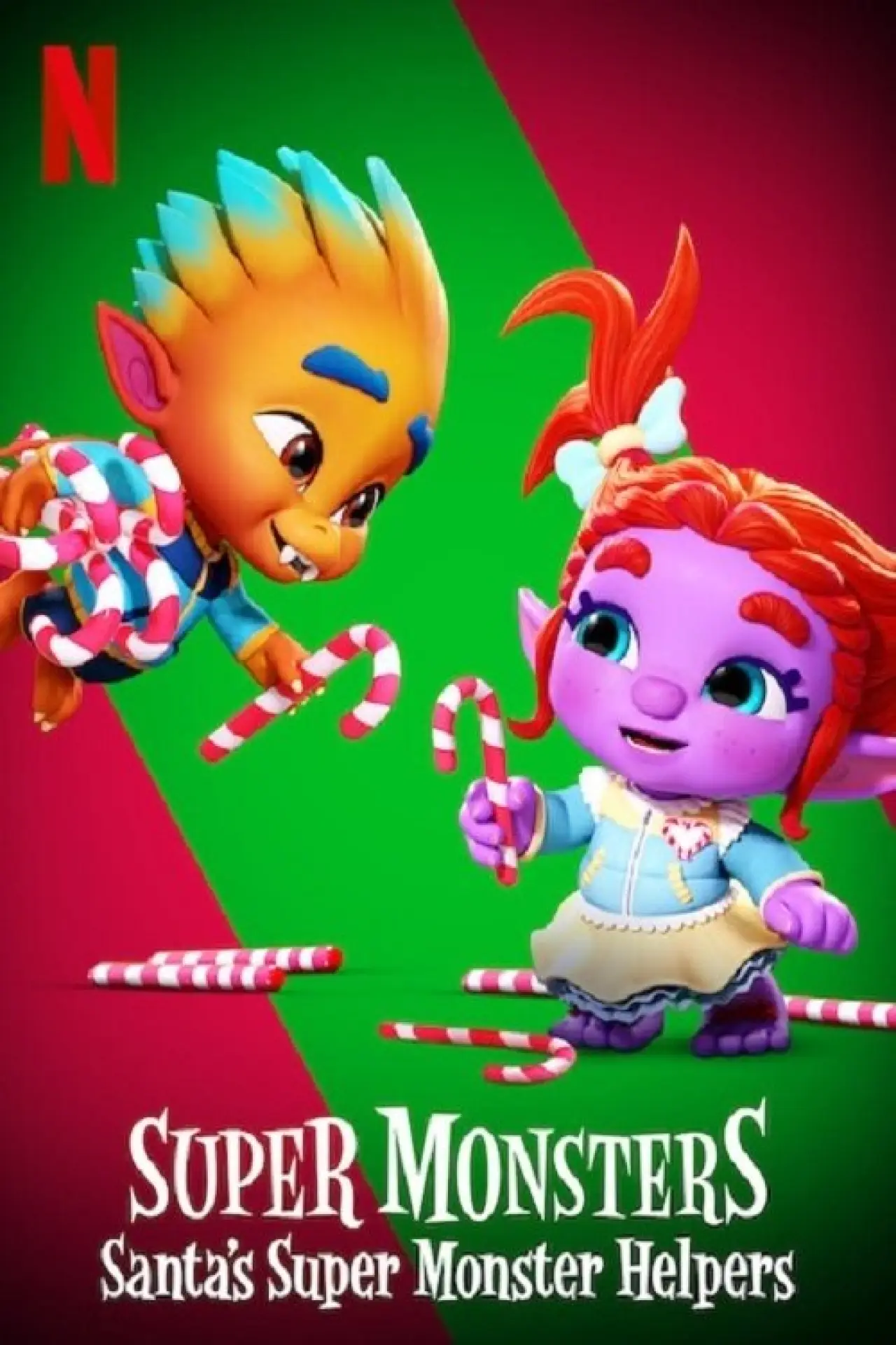 Plakat filmowy "Super Monsters: Santa