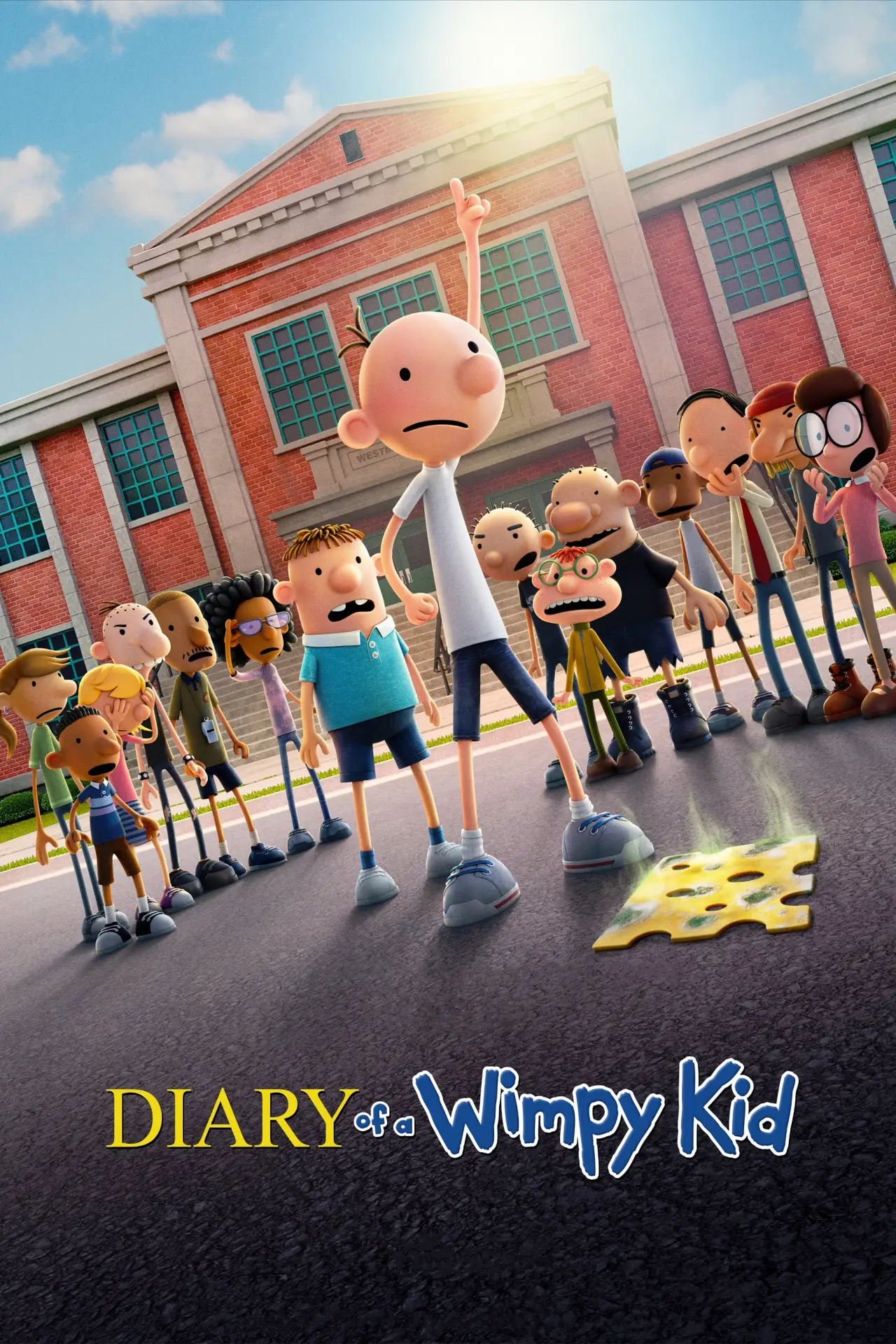 Plakat filmowy "Dziennik cwaniaczka"