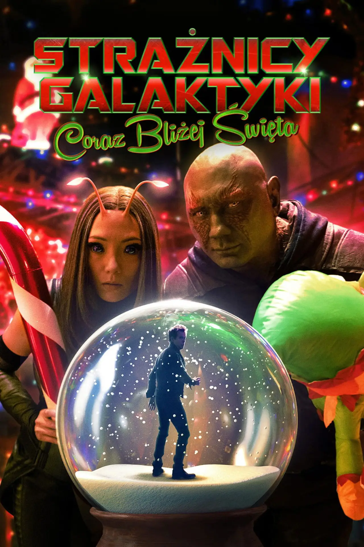 Plakat filmowy "Strażnicy Galaktyki: Coraz bliżej święta"