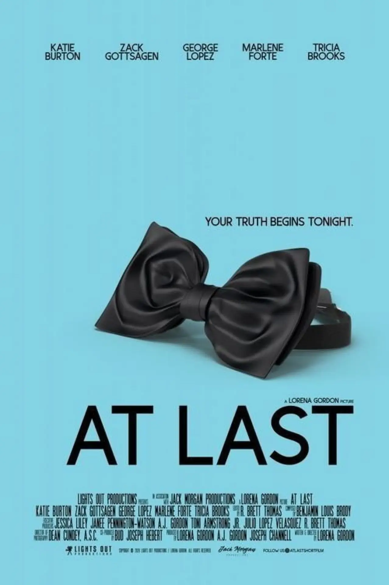 Plakat filmowy "At Last"