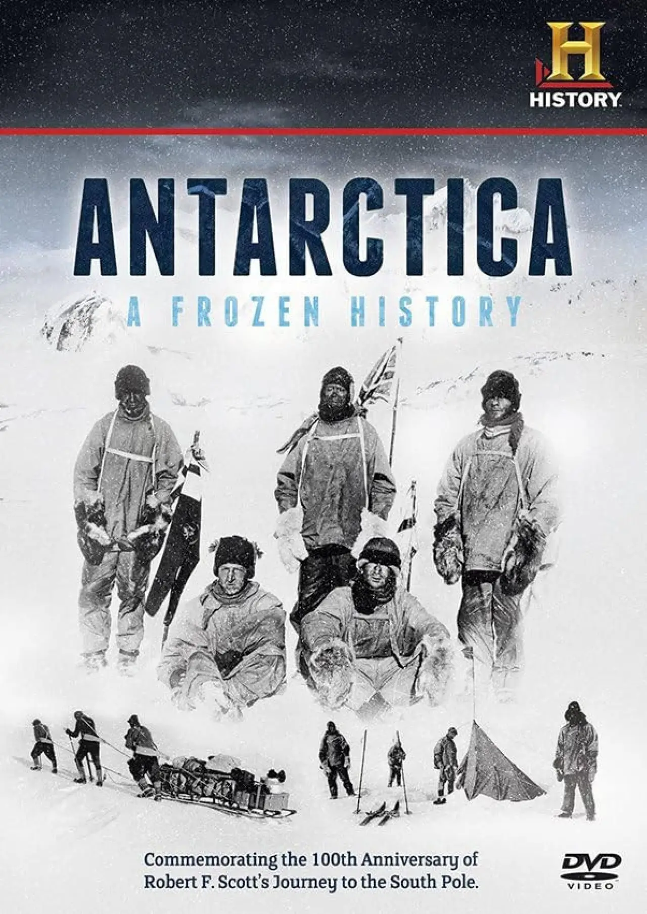 Plakat filmowy "Antarctica: A Frozen History"