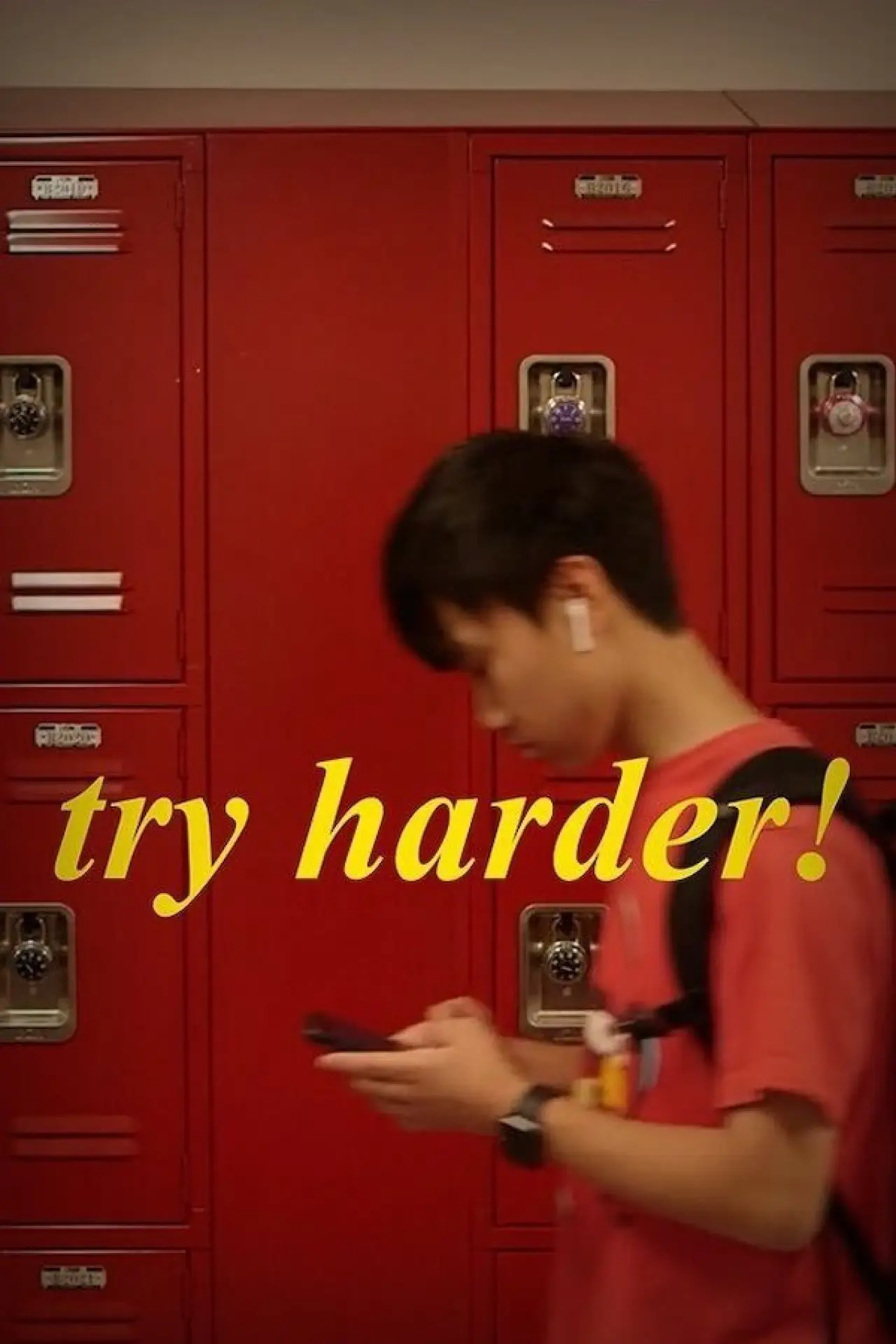 Plakat filmowy "Try Harder!"