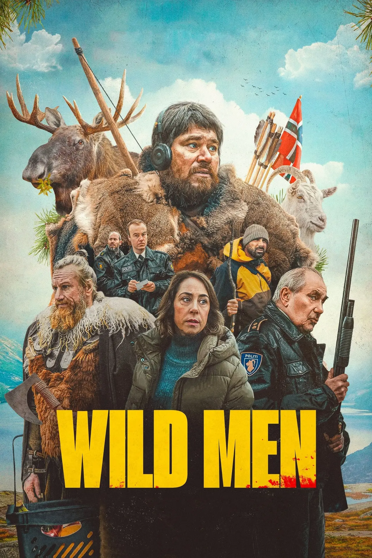 Plakat filmowy "Vildmænd"