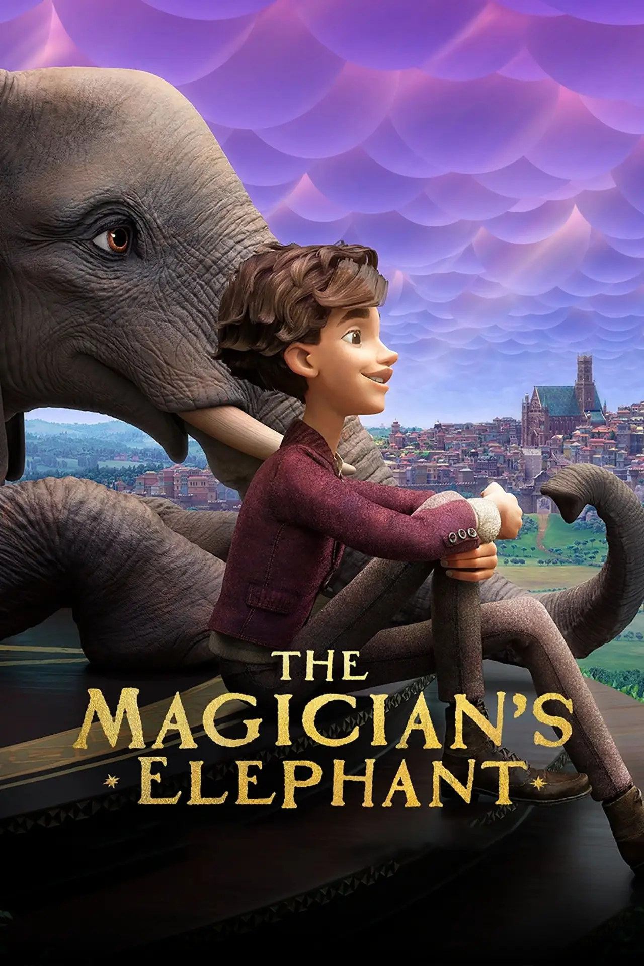 Plakat filmowy "Magiczna słonica"