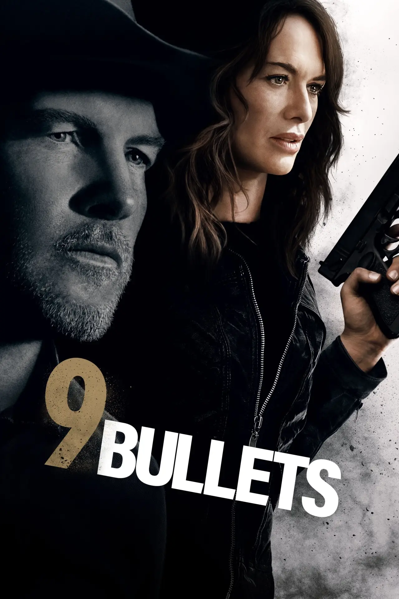 Plakat filmowy "9 kul"