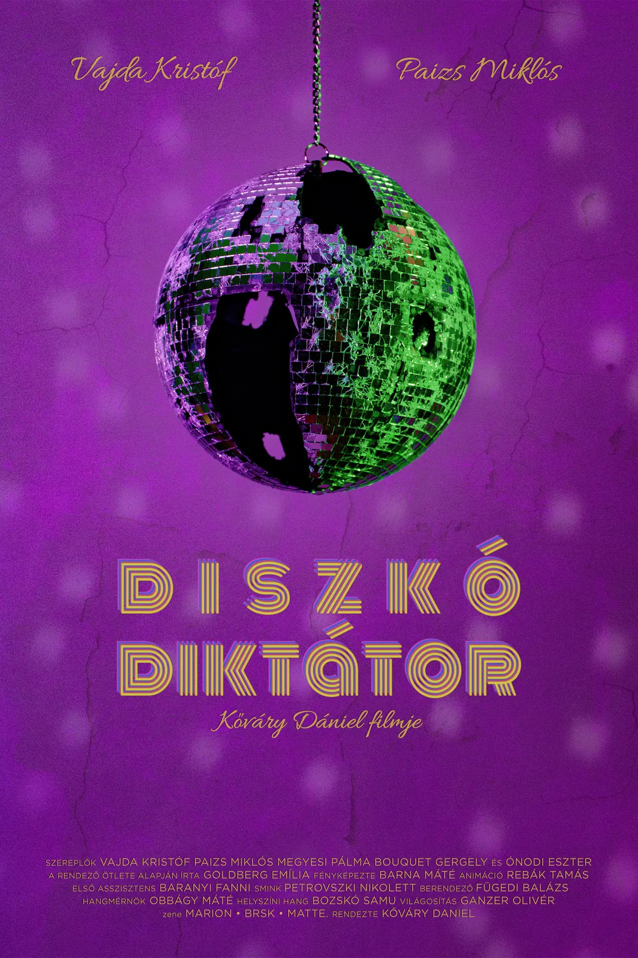 Plakat filmowy "Diszkó Diktátor"