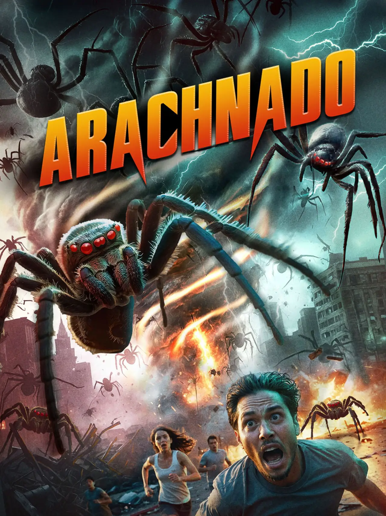 Plakat filmowy "Arachnado"