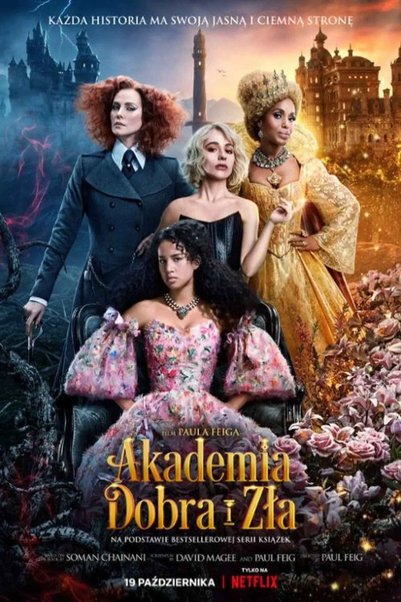 Plakat filmowy "Akademia Dobra i Zła"