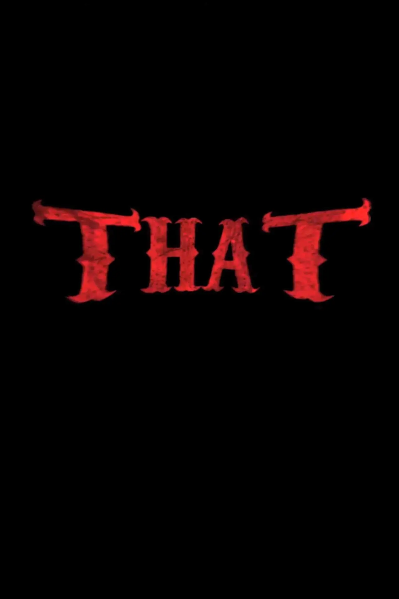 Plakat filmowy "That"