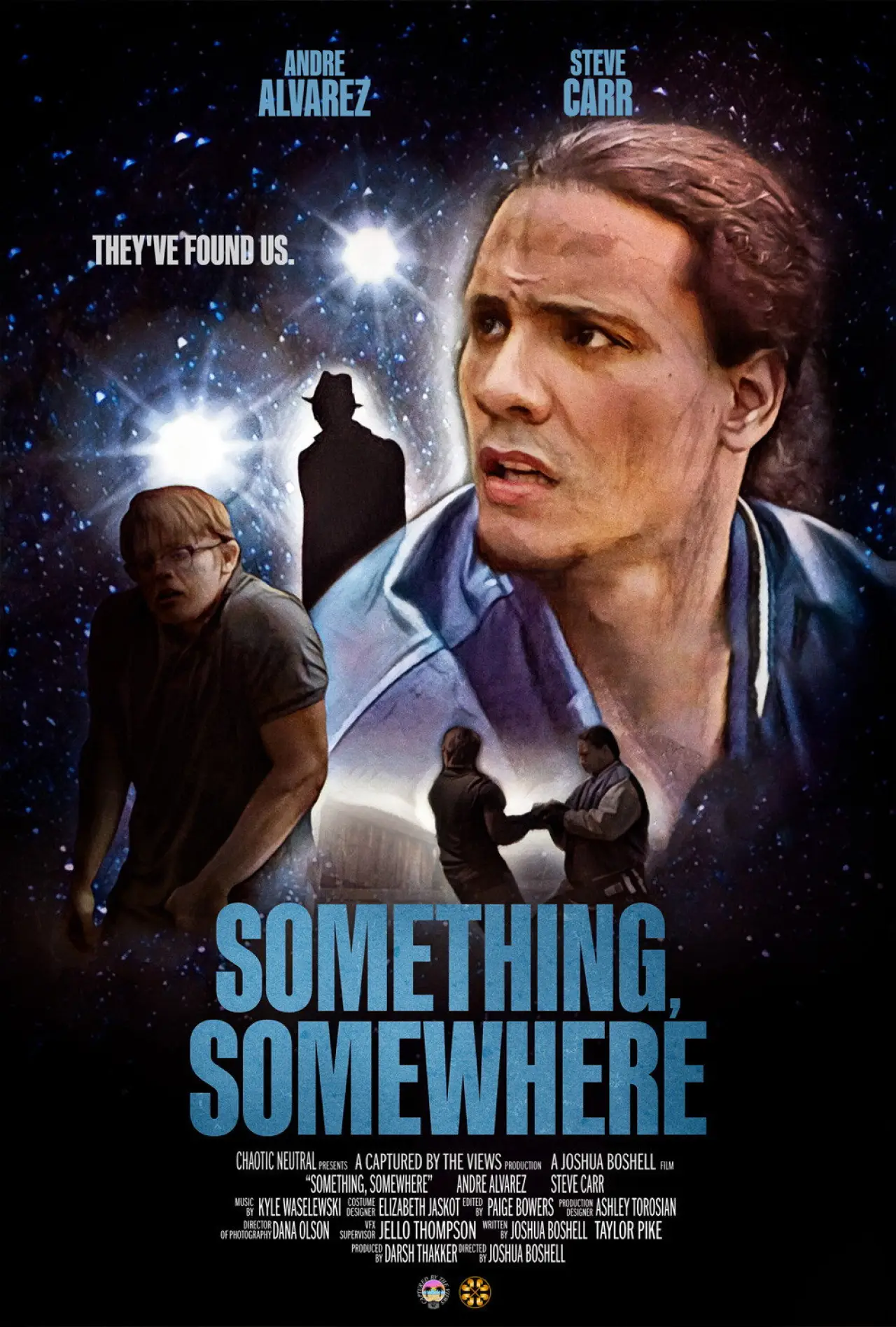 Plakat filmowy "Something, Somewhere"