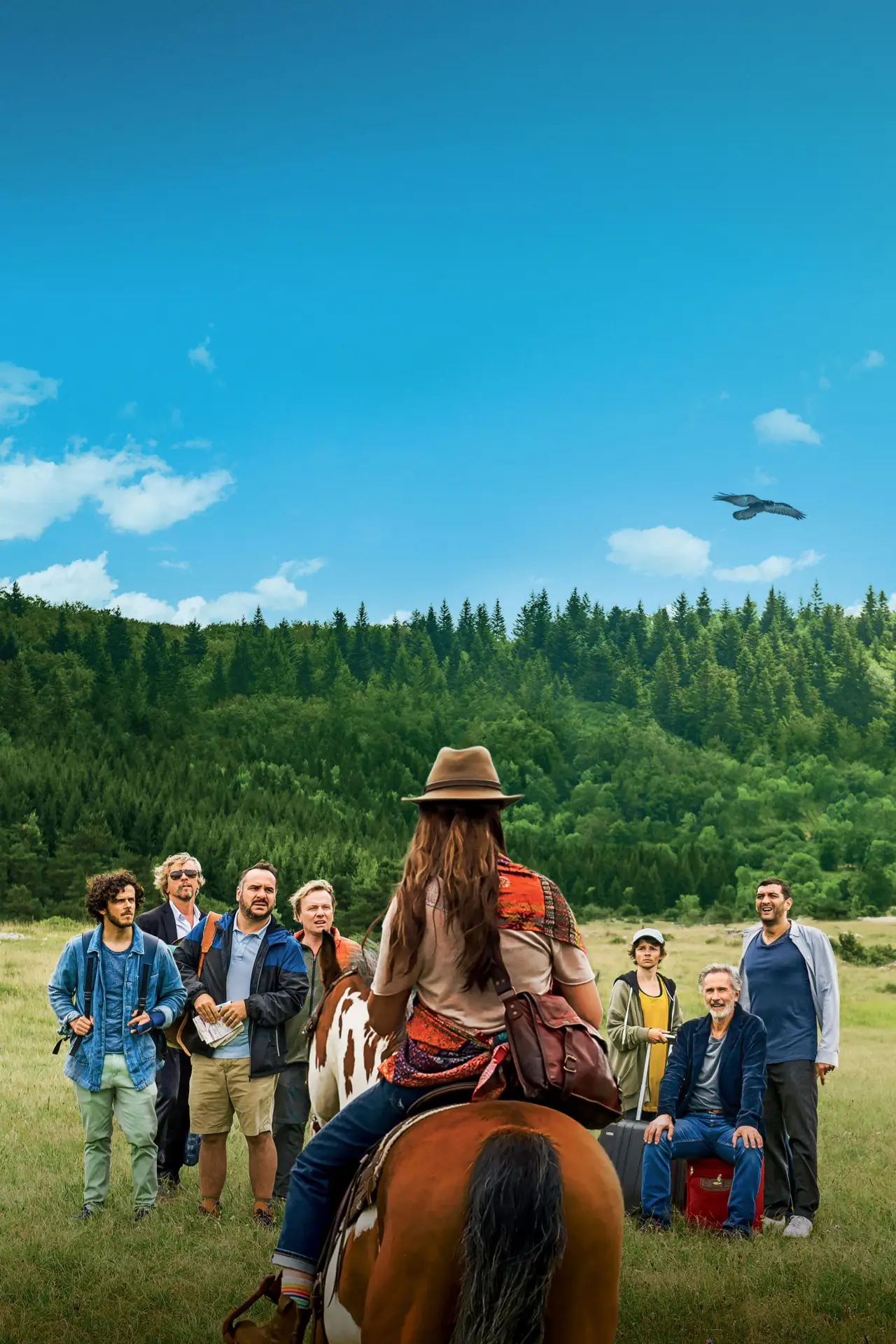 Plakat filmowy "Mężczyźni na skraju załamania nerwowego"