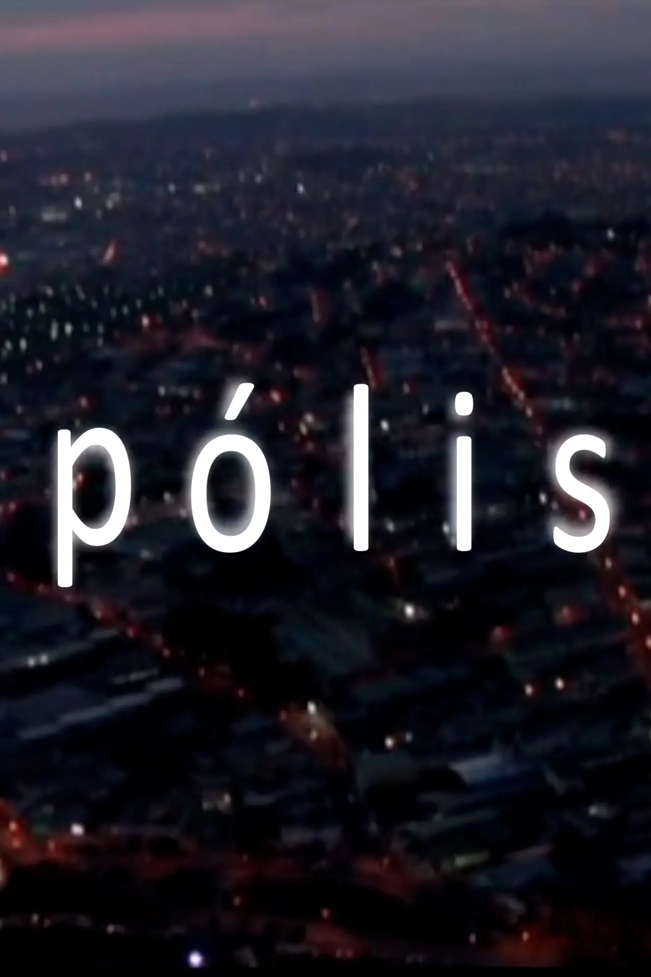 Plakat filmowy "Pólis"