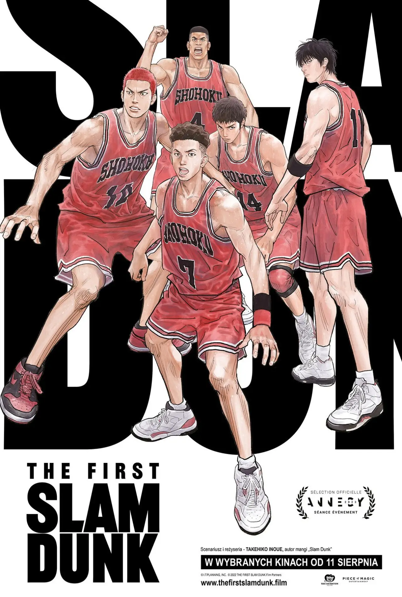 Plakat filmowy "The First Slam Dunk"