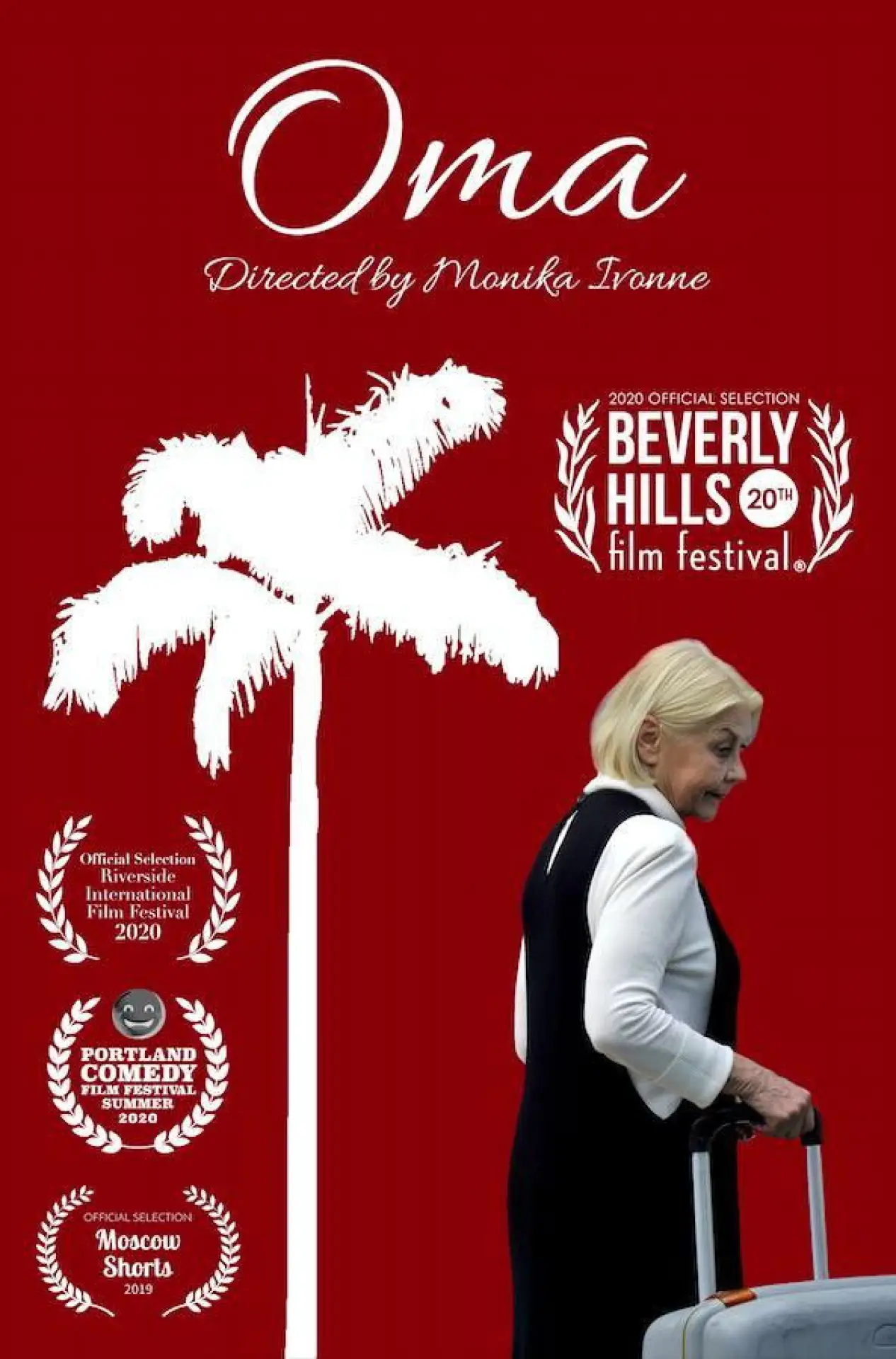 Plakat filmowy "Oma"