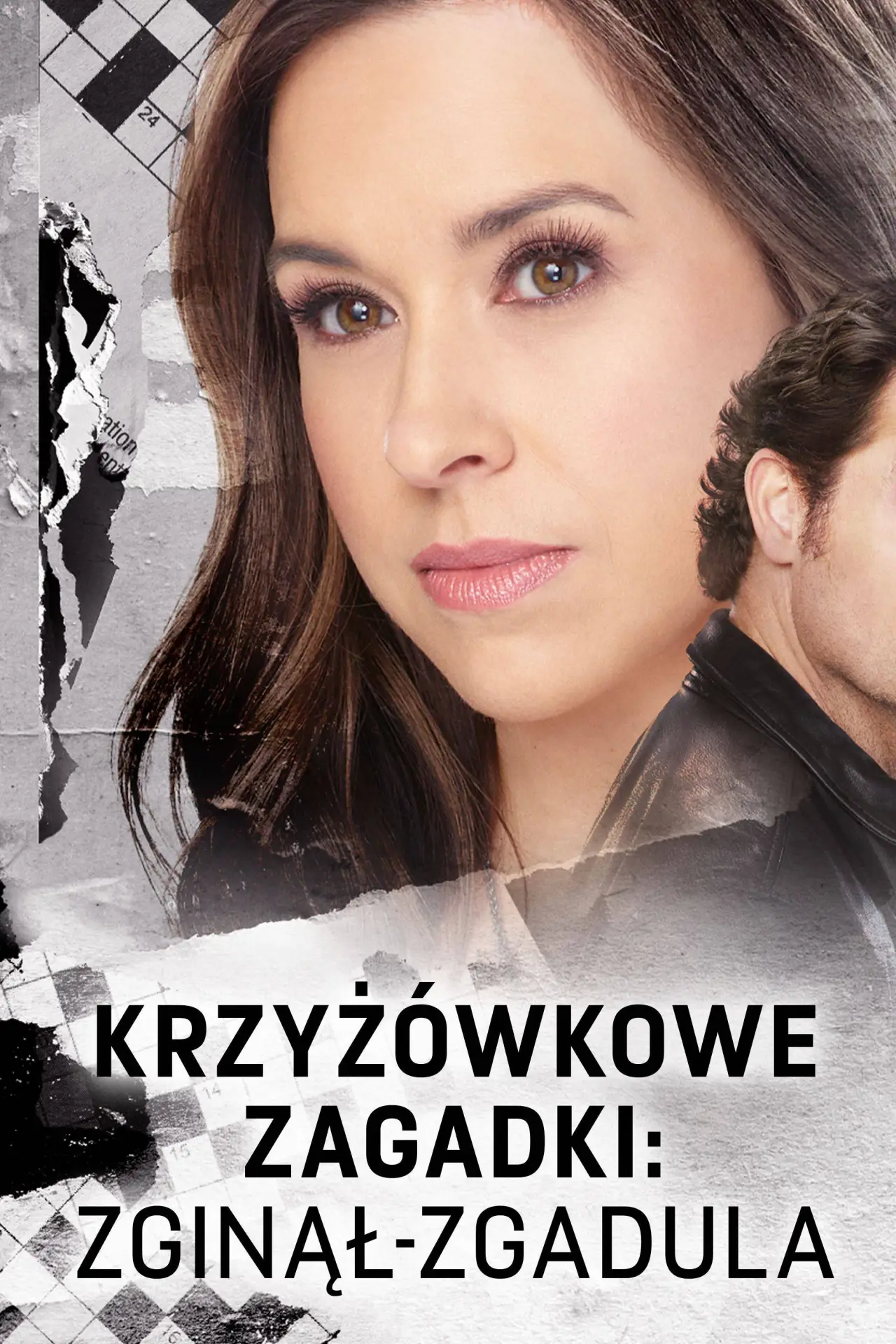 Plakat filmowy "Krzyżówkowe zagadki: Zginął-zgadula"