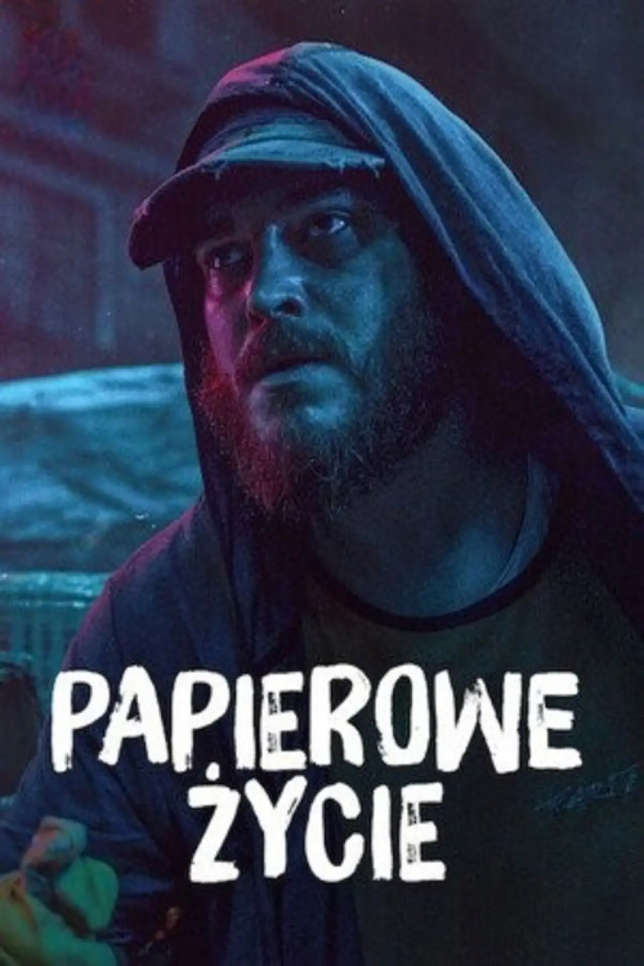 Plakat filmowy "Papierowe życie"