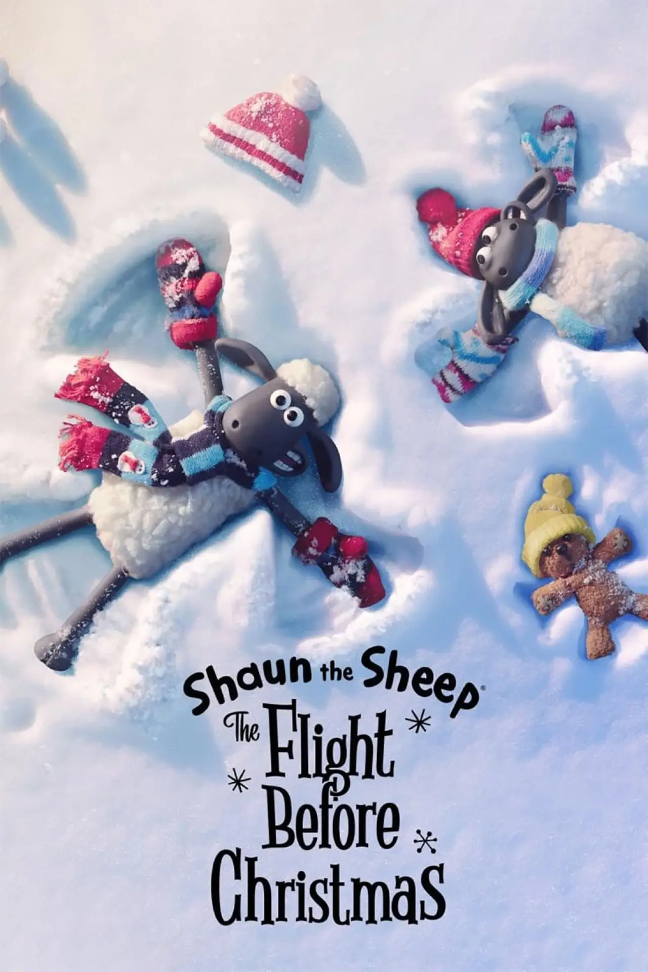 Plakat filmowy "Baranek Shaun: Odlotowe święta"