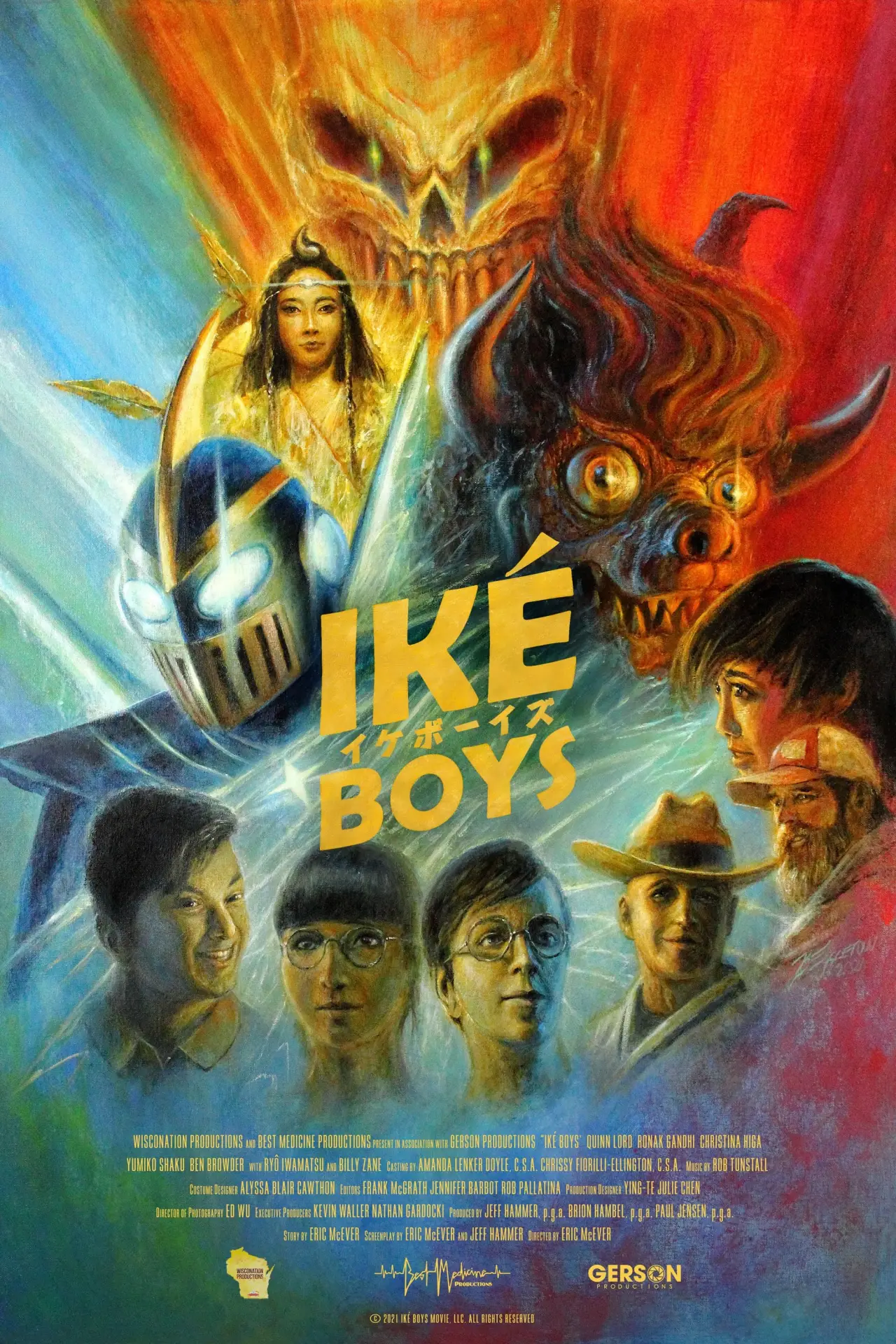 Plakat filmowy "Ike Boys"