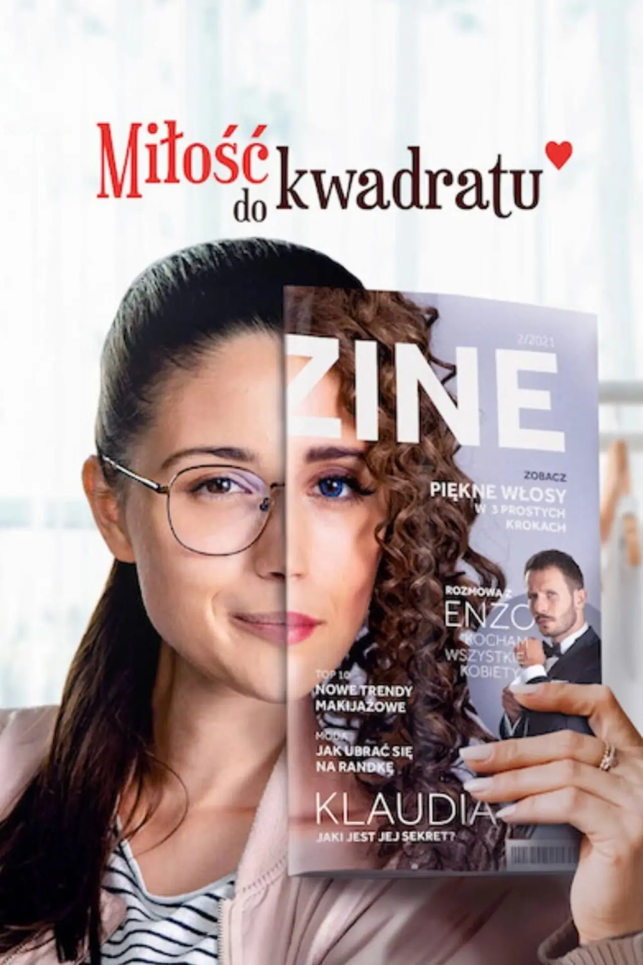 Plakat filmowy "Miłość do kwadratu"