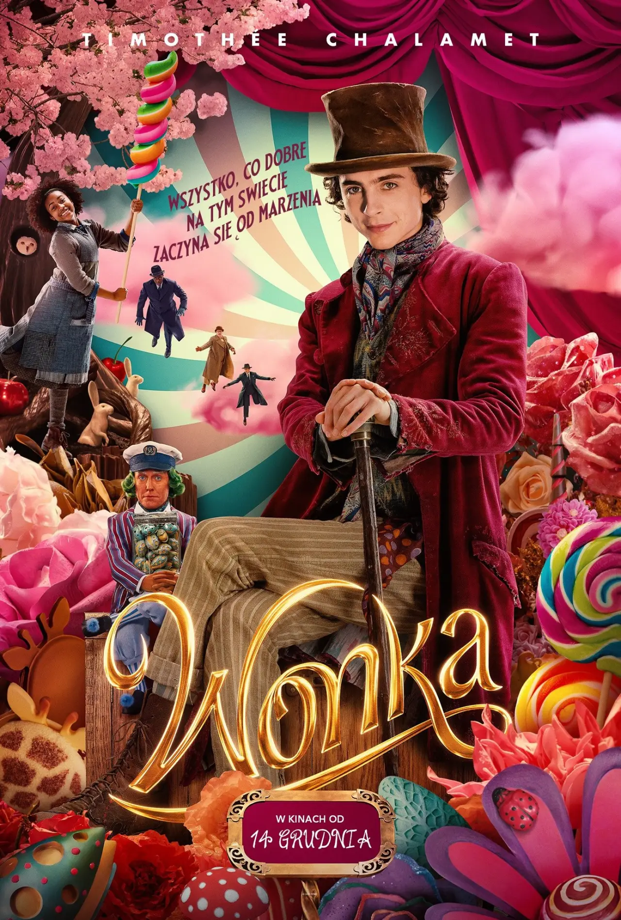 Plakat filmowy "Wonka"