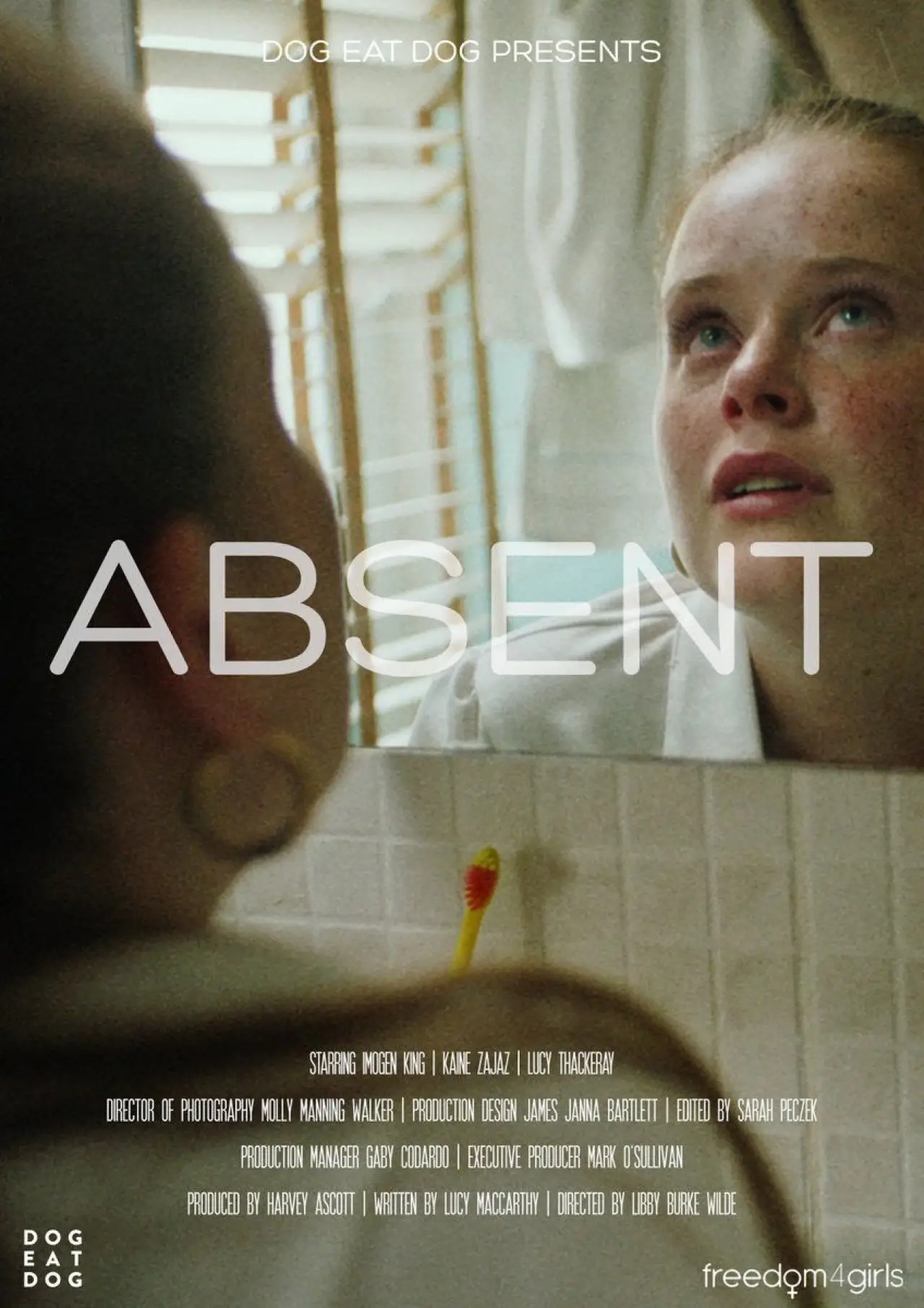 Plakat filmowy "Absent"