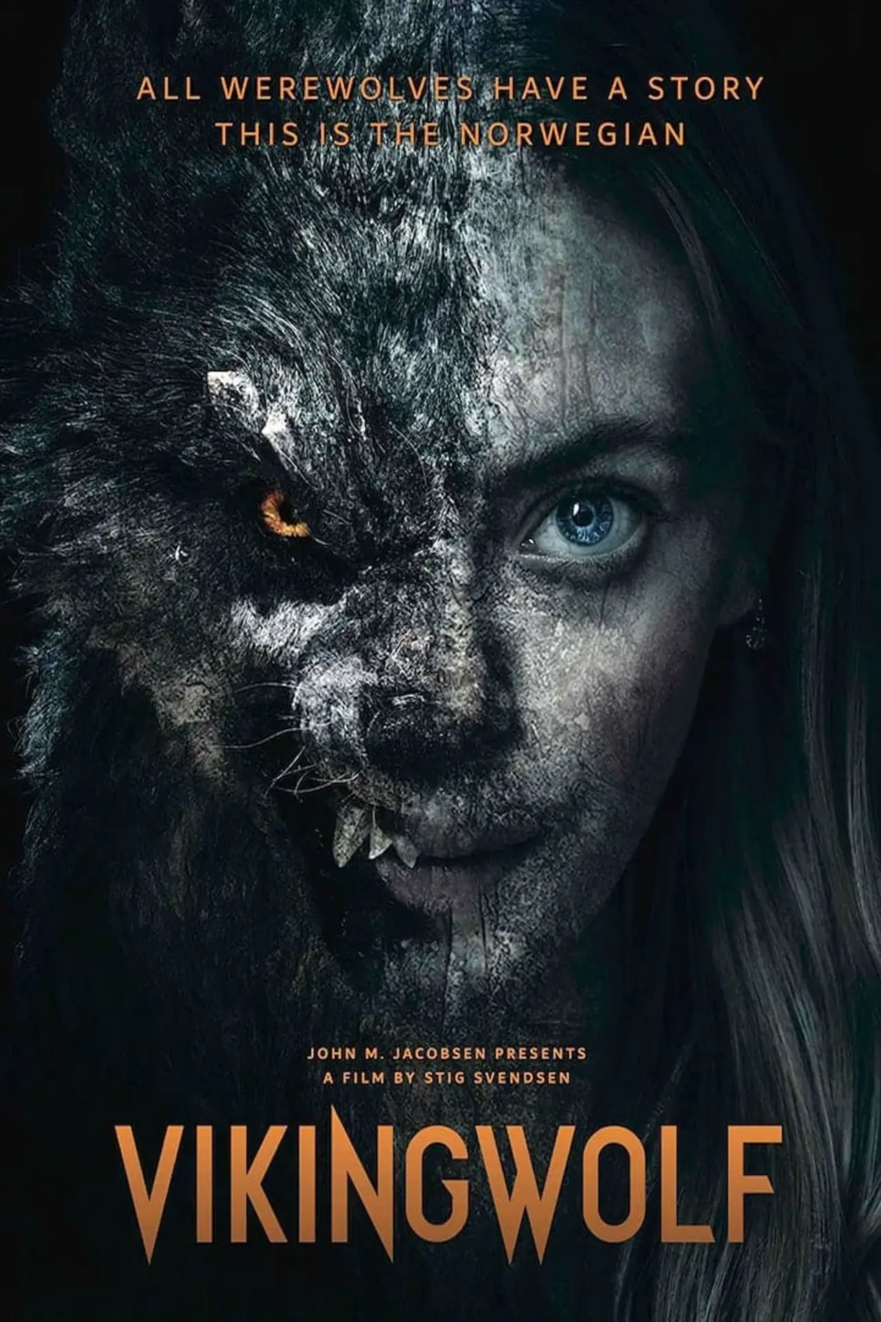 Plakat filmowy "Wilk wikingów"