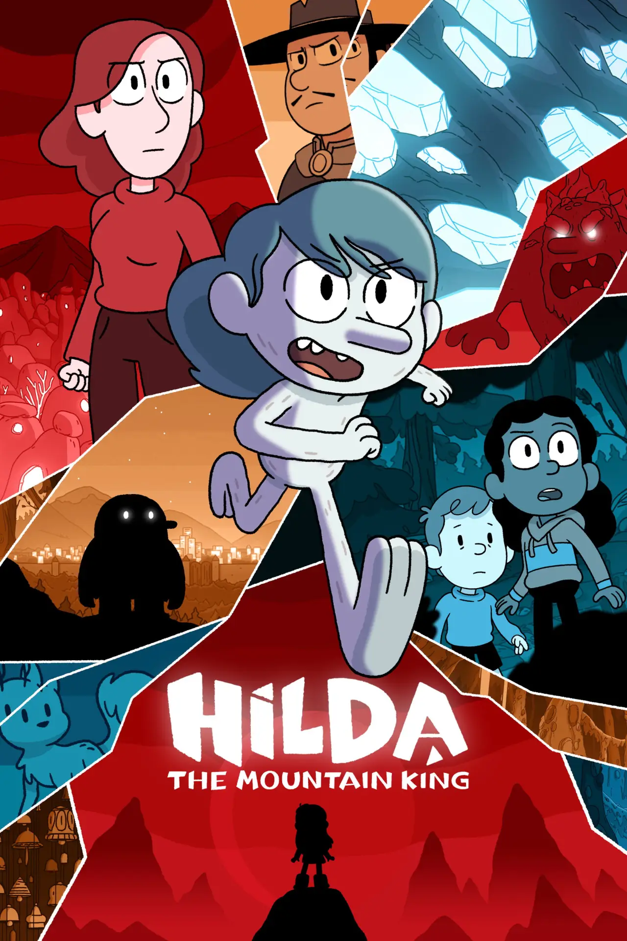 Plakat filmowy "Hilda i Władca gór"