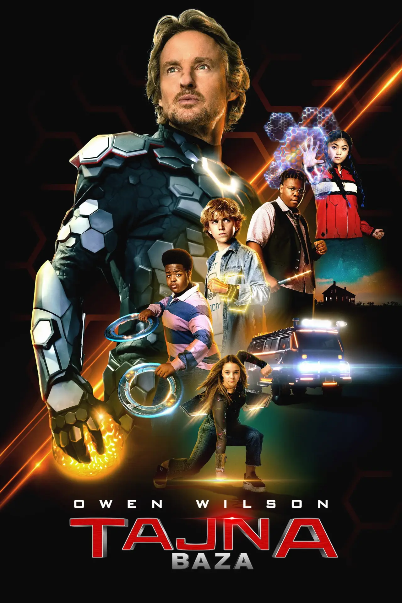Plakat filmowy "Tajna baza"