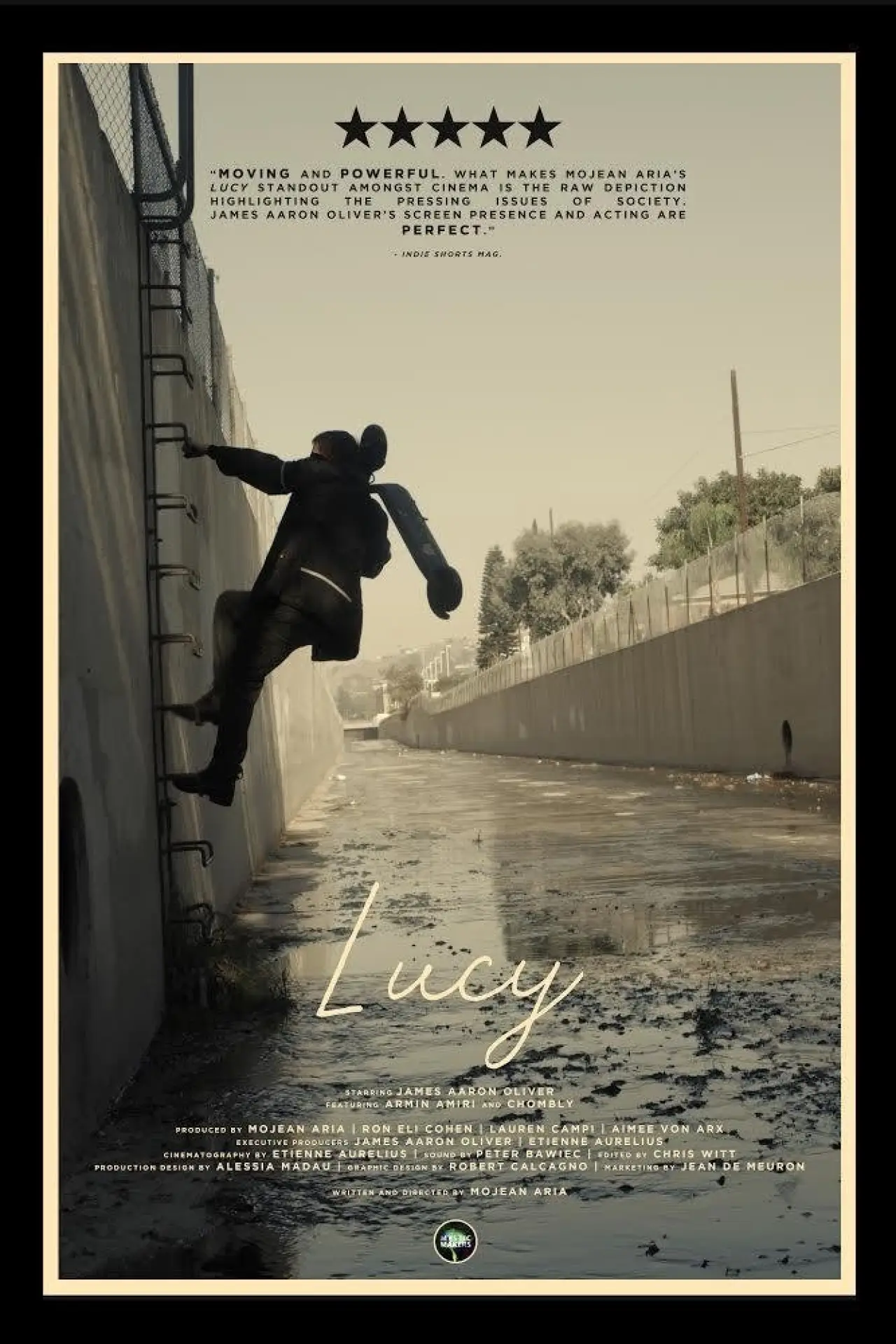 Plakat filmowy "Lucy"