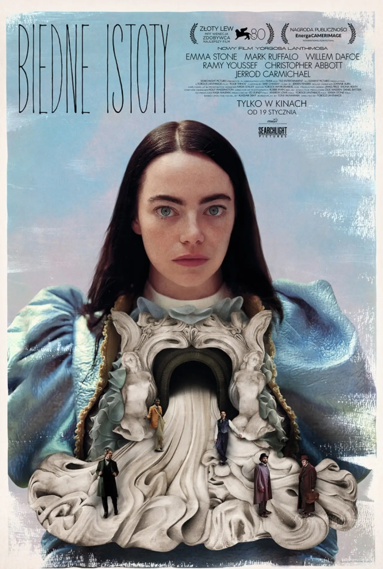 Plakat filmowy "Biedne istoty"