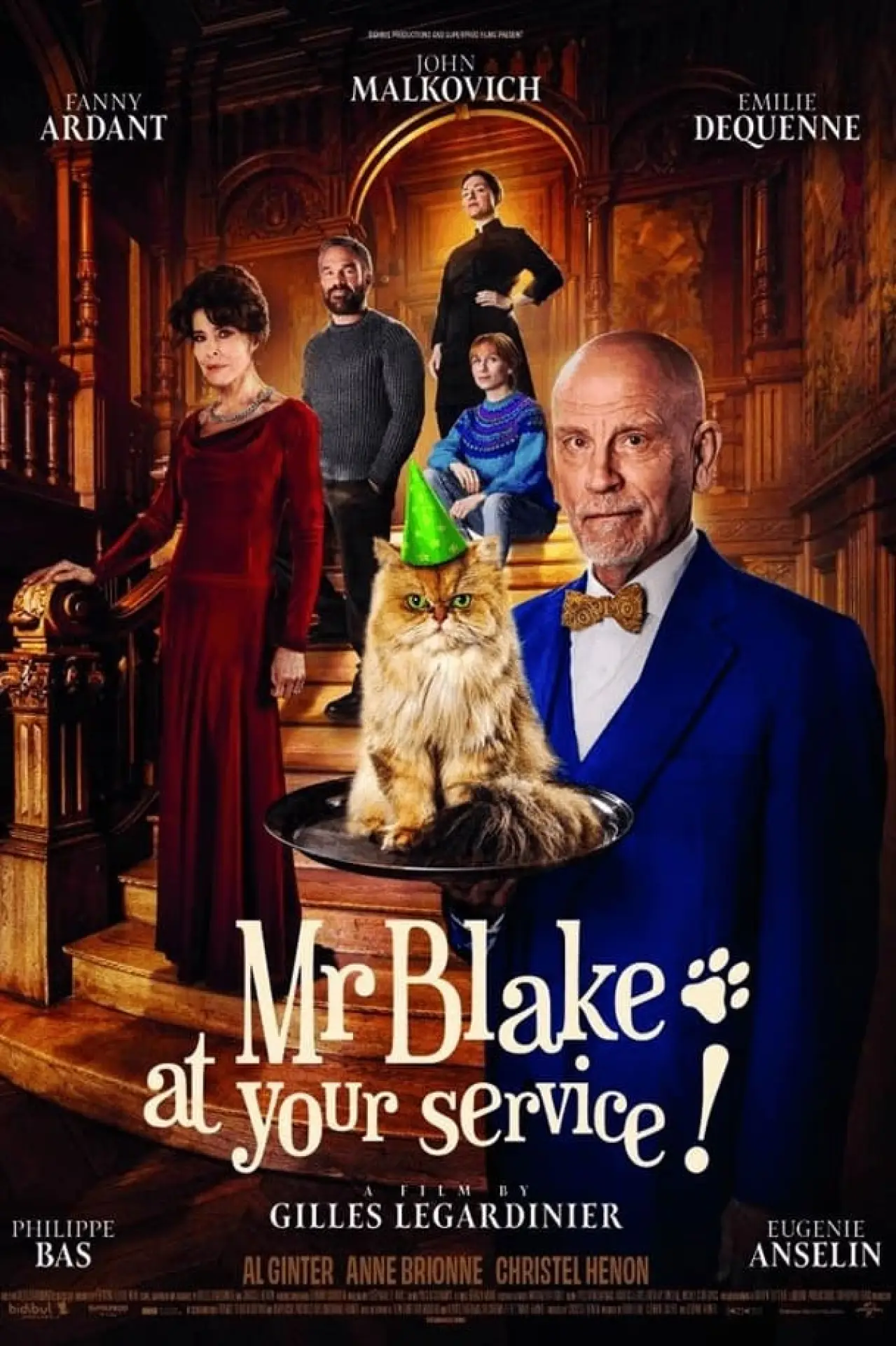 Plakat filmowy "Do usług szanownej pani"