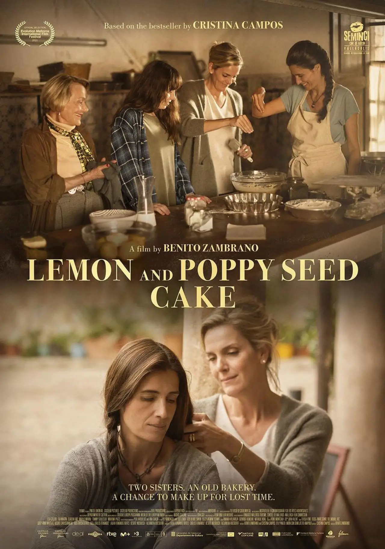 Plakat filmowy "Cytrynowy chleb z makiem"