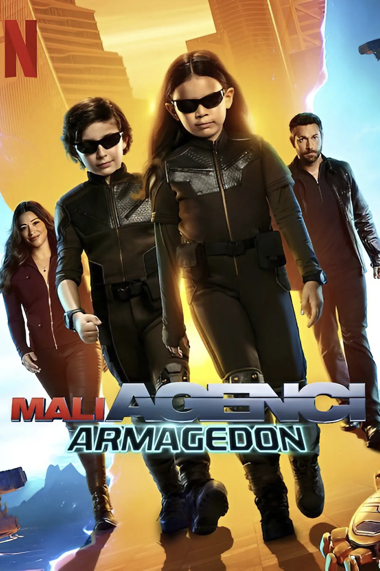 Plakat filmowy "Mali agenci: Armagedon"