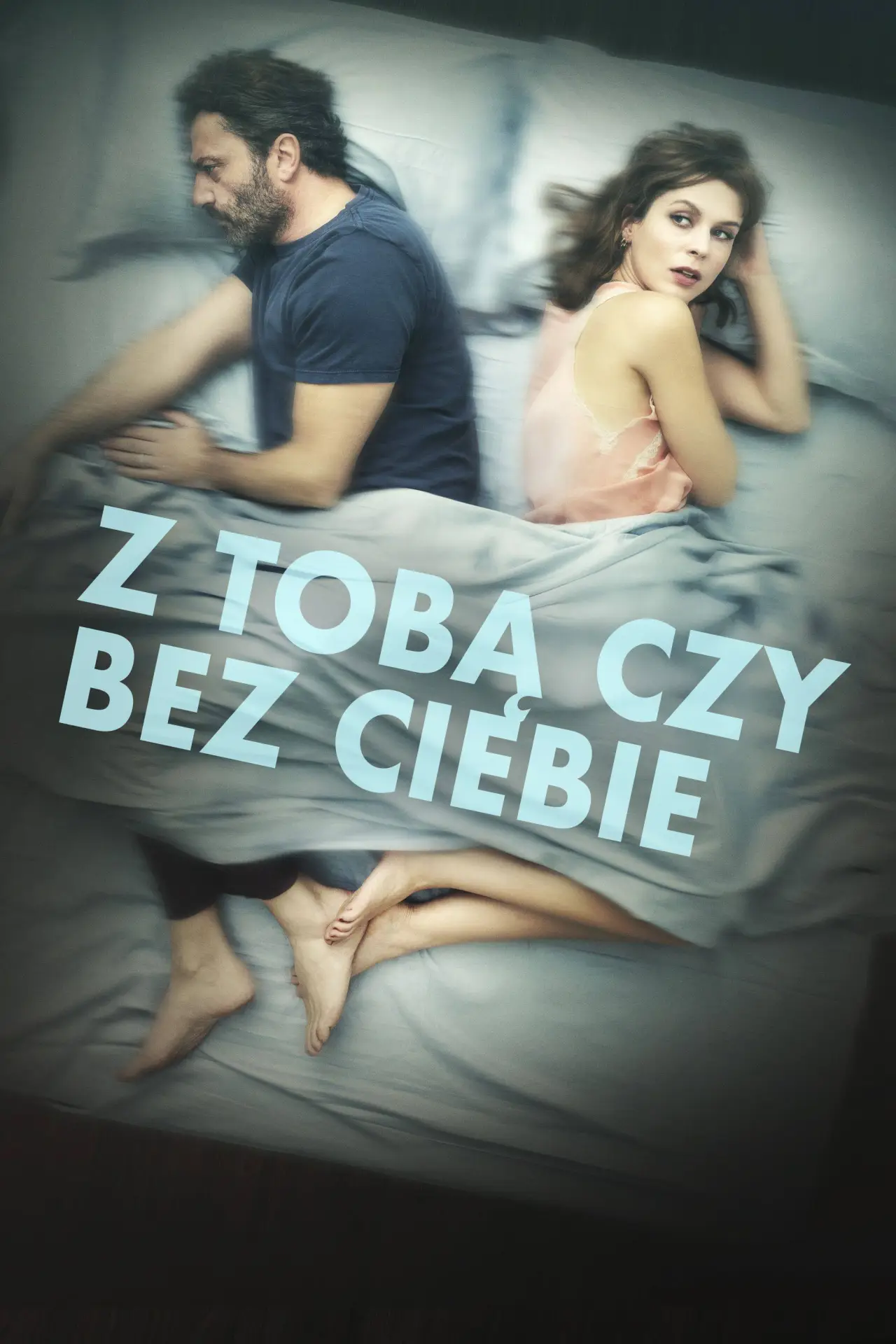 Plakat filmowy "Z tobą czy bez ciebie"