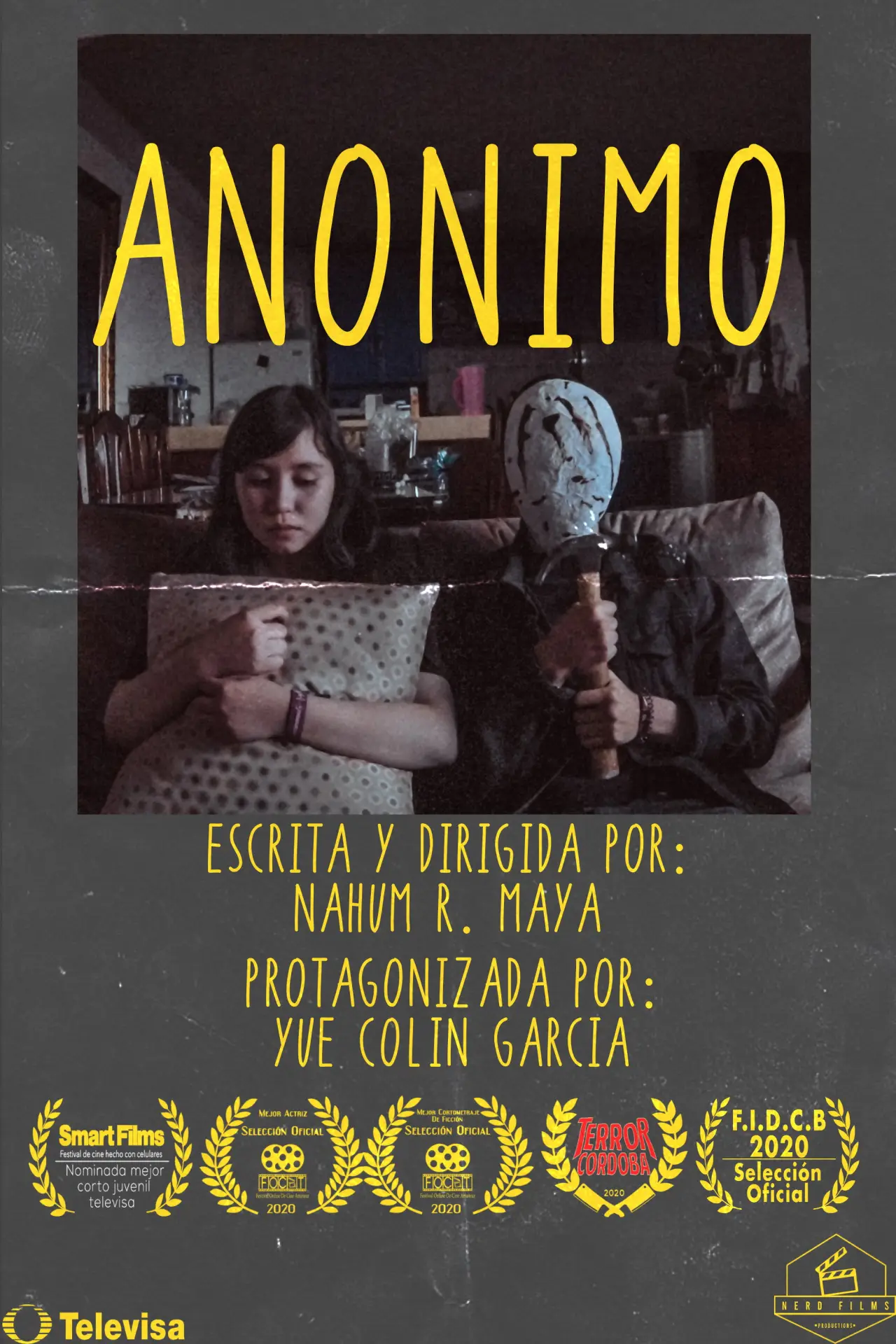 Plakat filmowy "Anónimo"