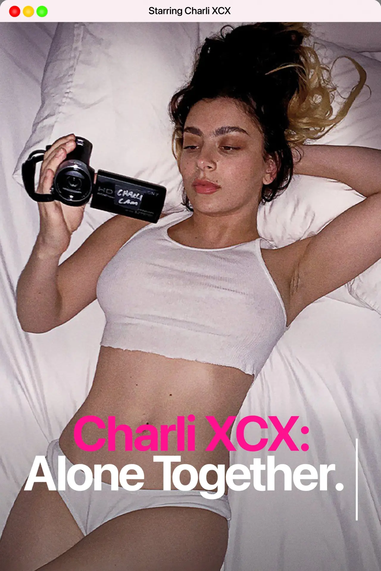 Plakat filmowy "Charli XCX: Alone Together"